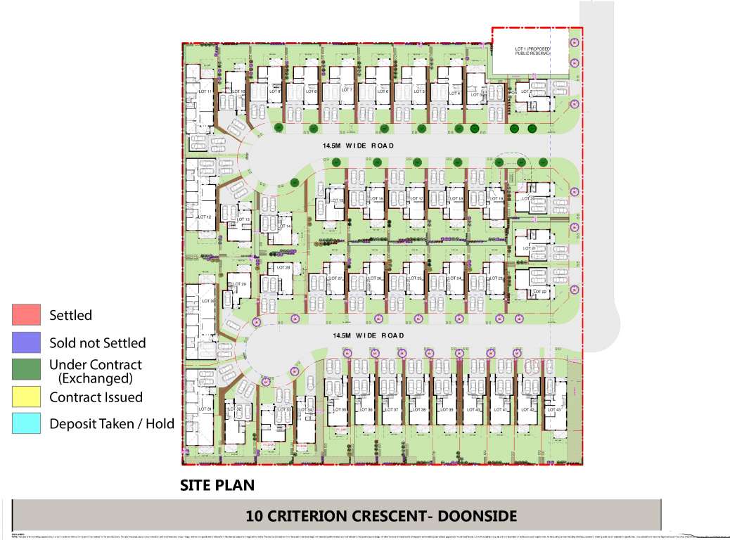 Battersby Place - Doonside Master Plan