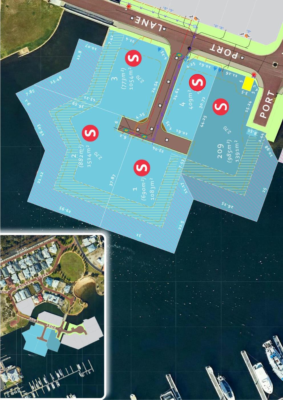 Baudin Cove Estate - Geographe Release Map