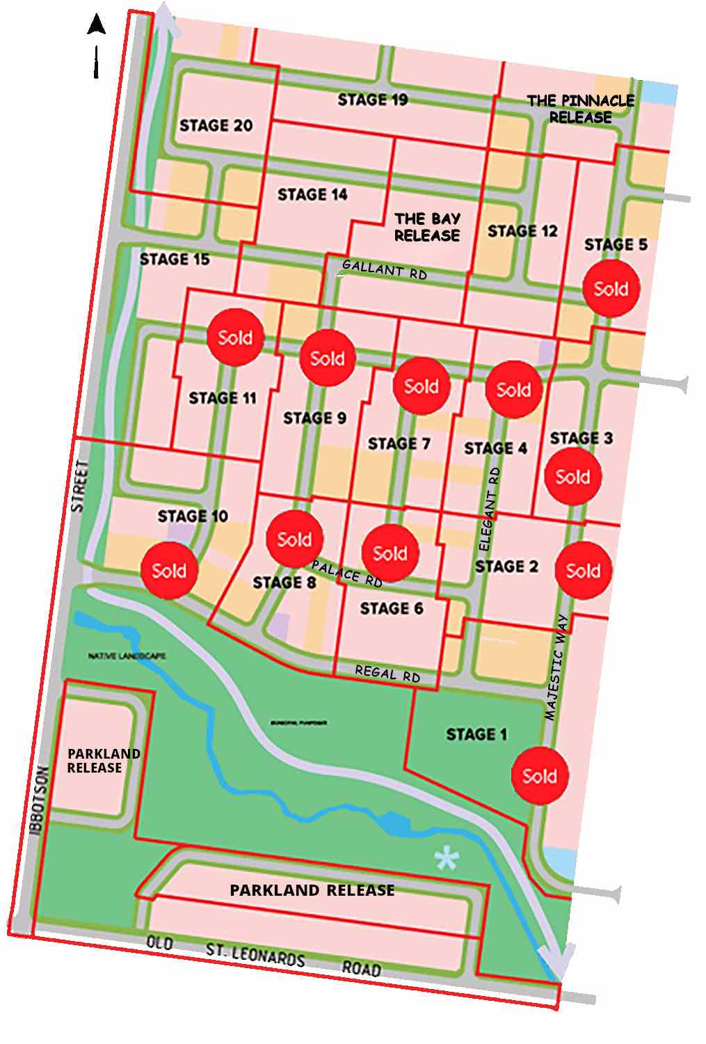 Bay Breeze Estate - St Leonards Masterplan