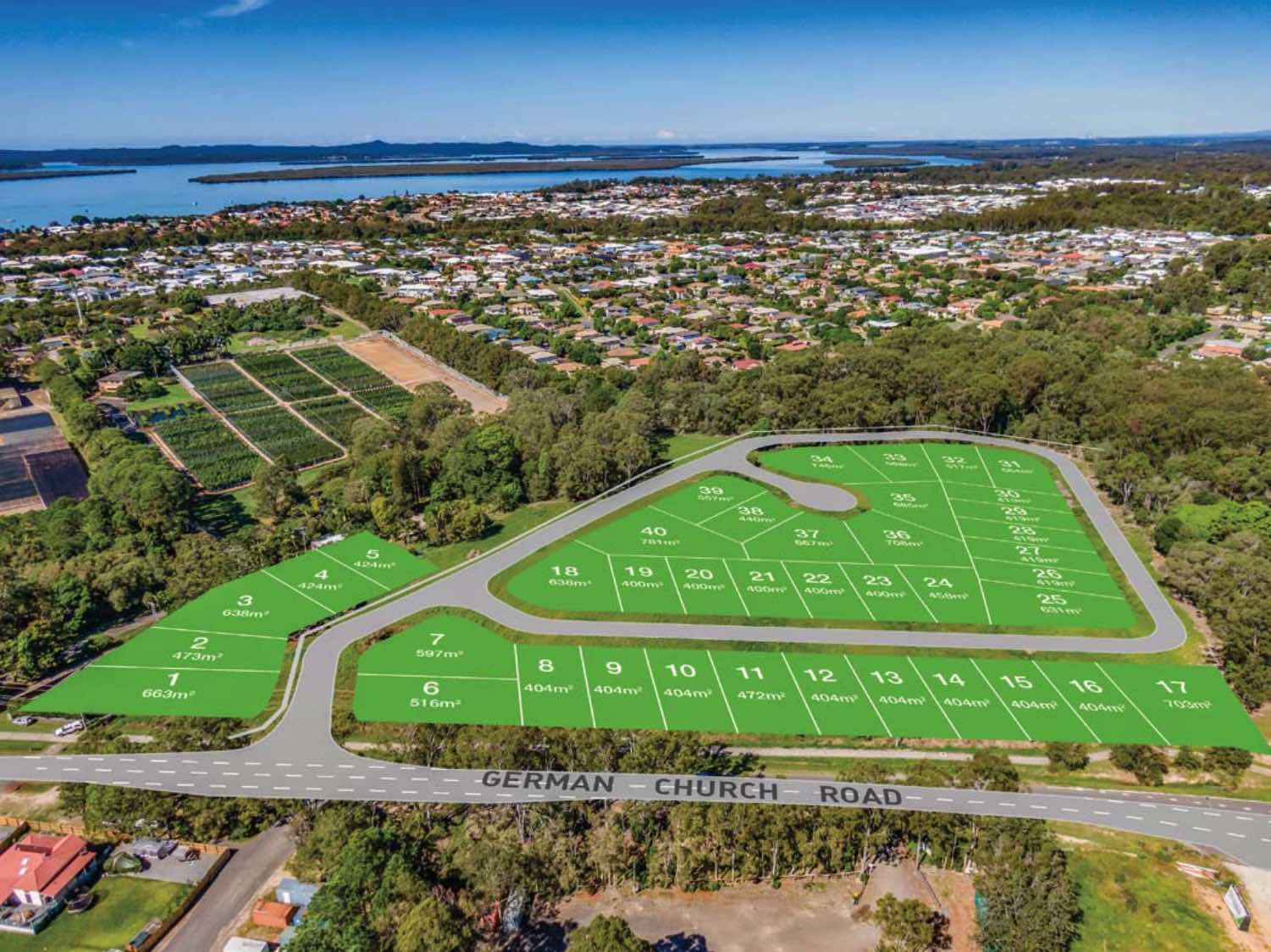 Bay Ridge Estate - Redland Bay Aerial 2