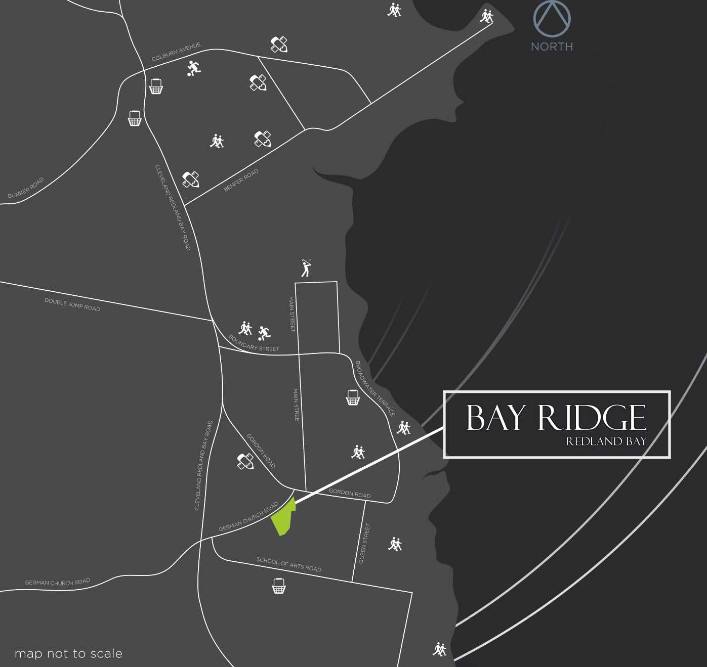 Bay Ridge Estate - Redland Bay Location map