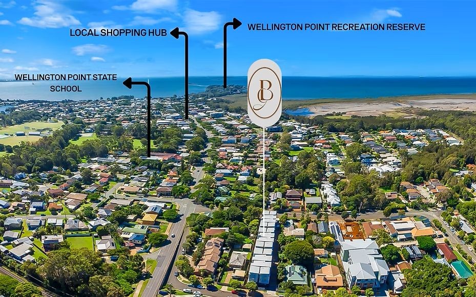 Bayside Collection Townhomes - Wellington Point Aerial