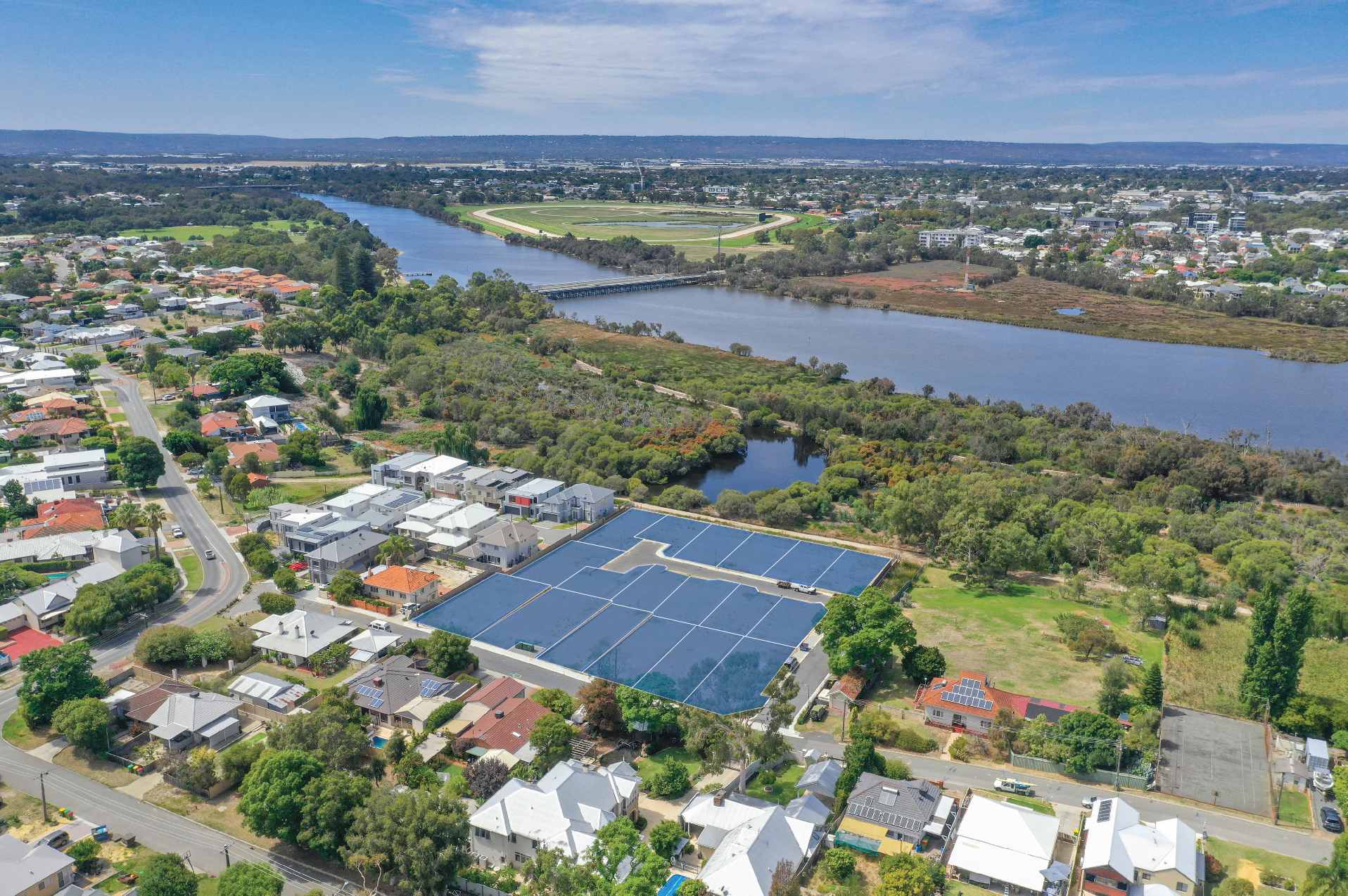 Bayswater Riverside Estate - Bayswater Aerial 2
