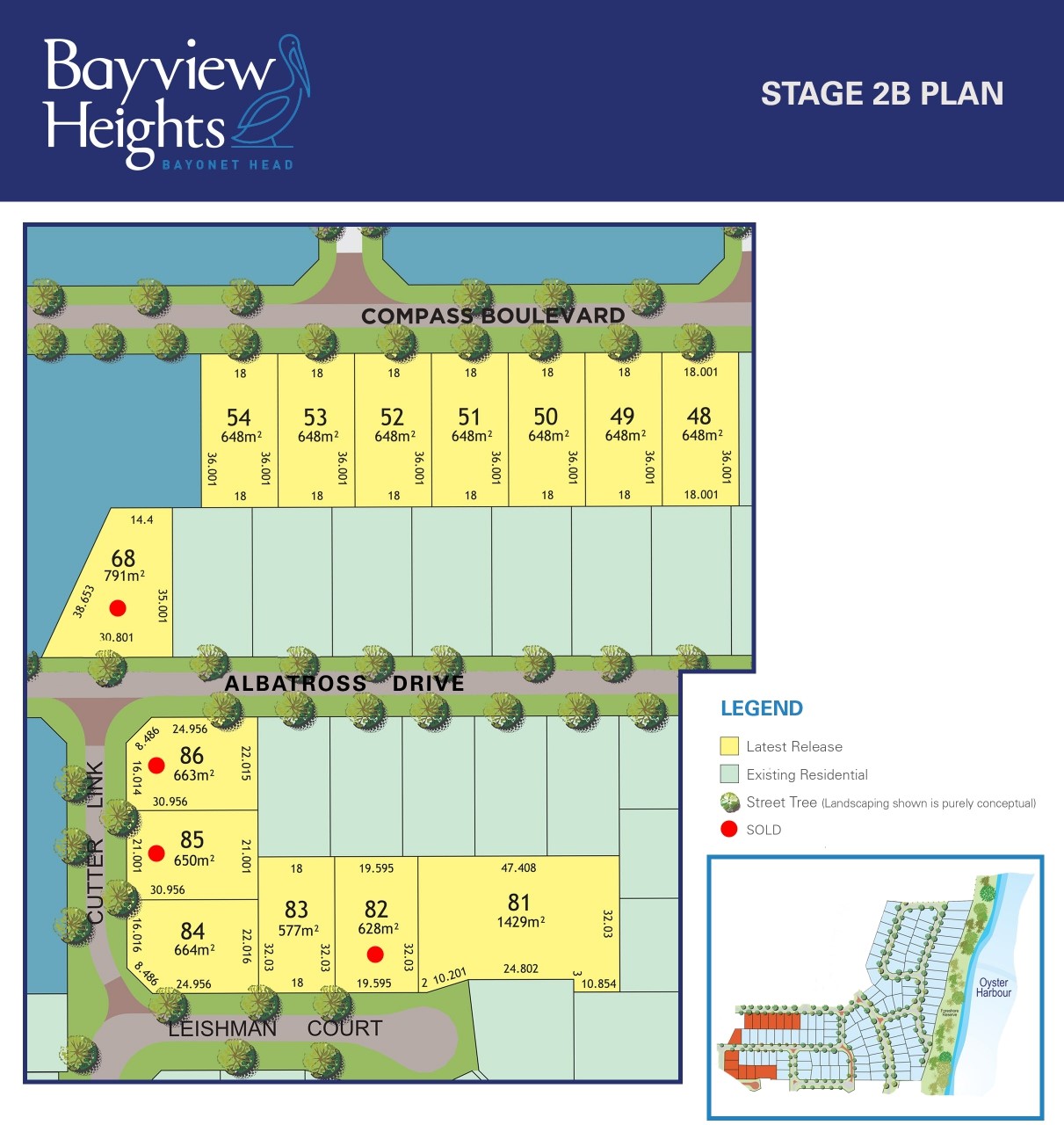 Bayview Heights Estate - Bayonet Head Masterplan