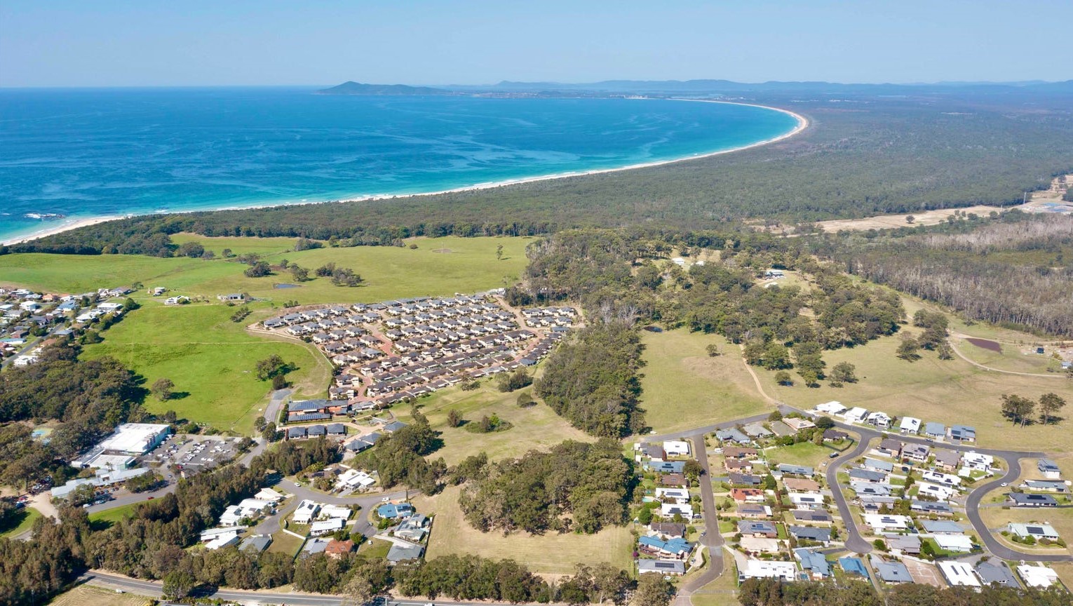 Beach Haven Estate - Black Head Aerial