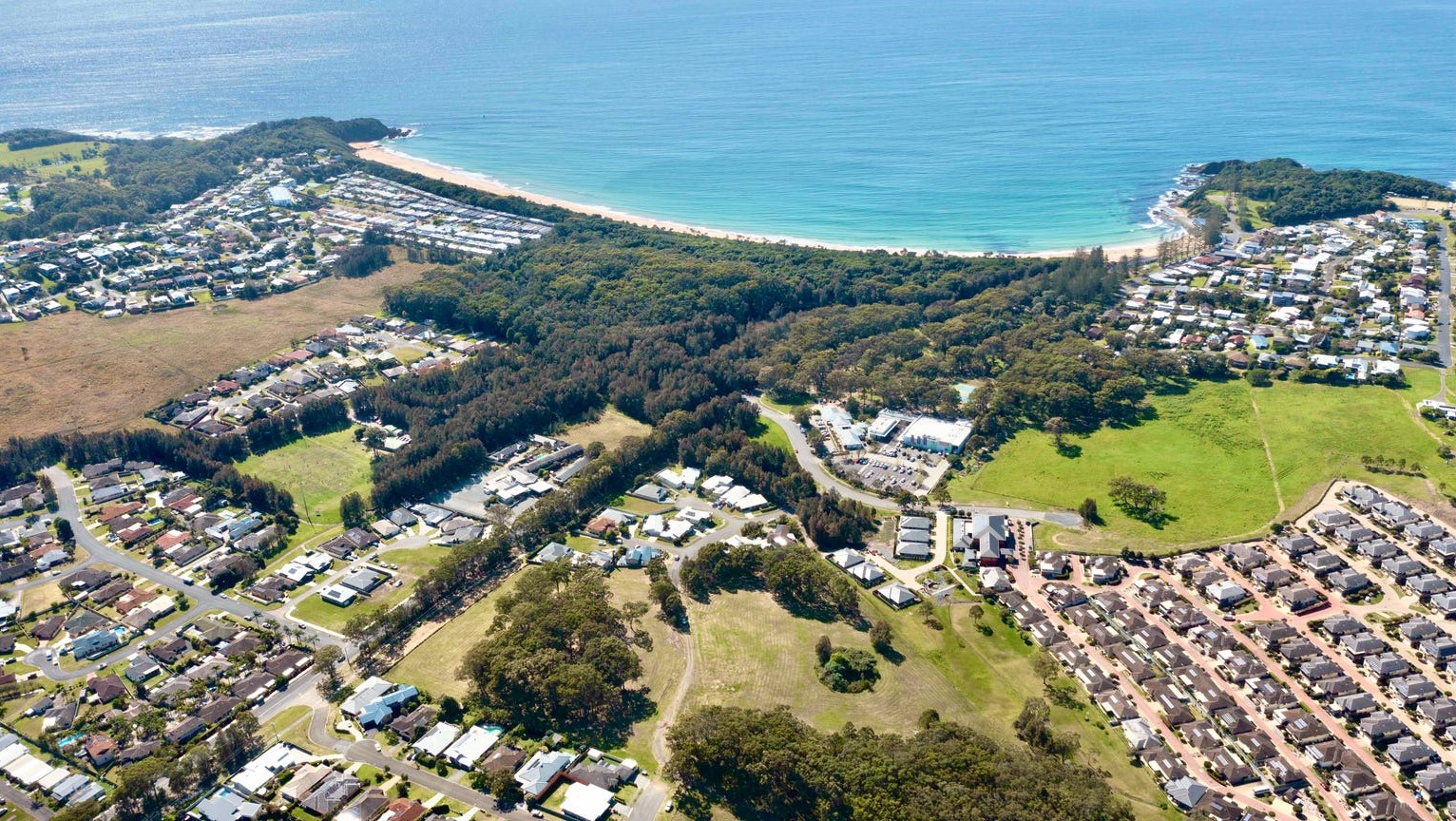 Beach Haven Estate - Black Head Aerial