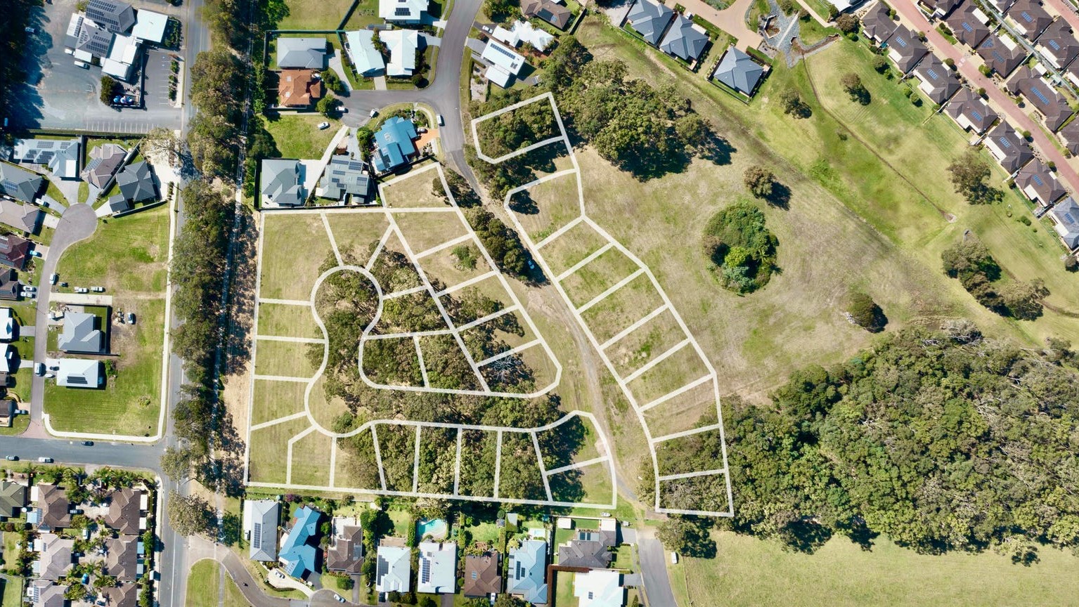 Beach Haven Estate - Black Head Aerial