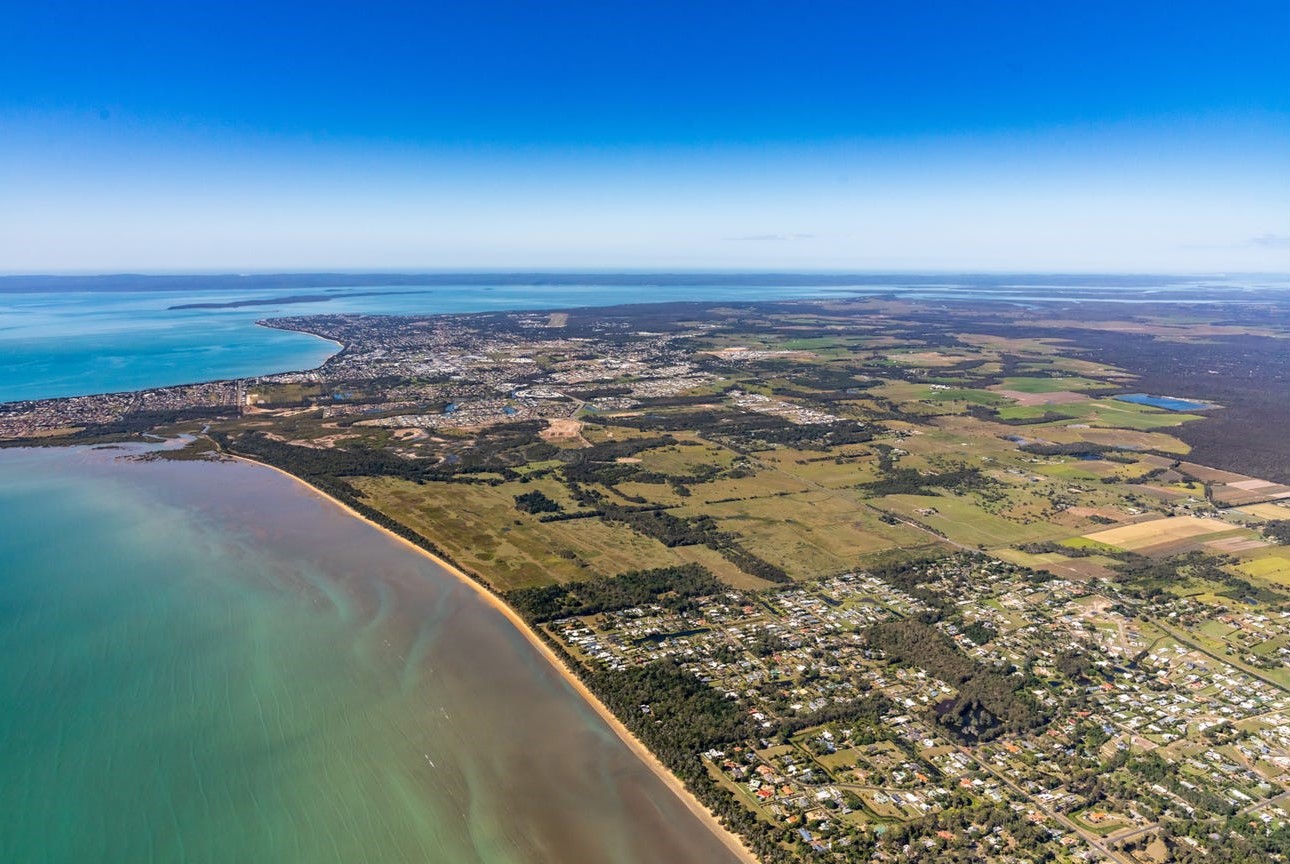 Beachside - Dundowran Beach Aerial