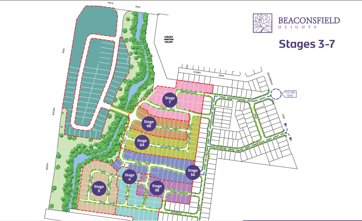 Beaconsfield Heights Estate - Beaconsfield Masterplan