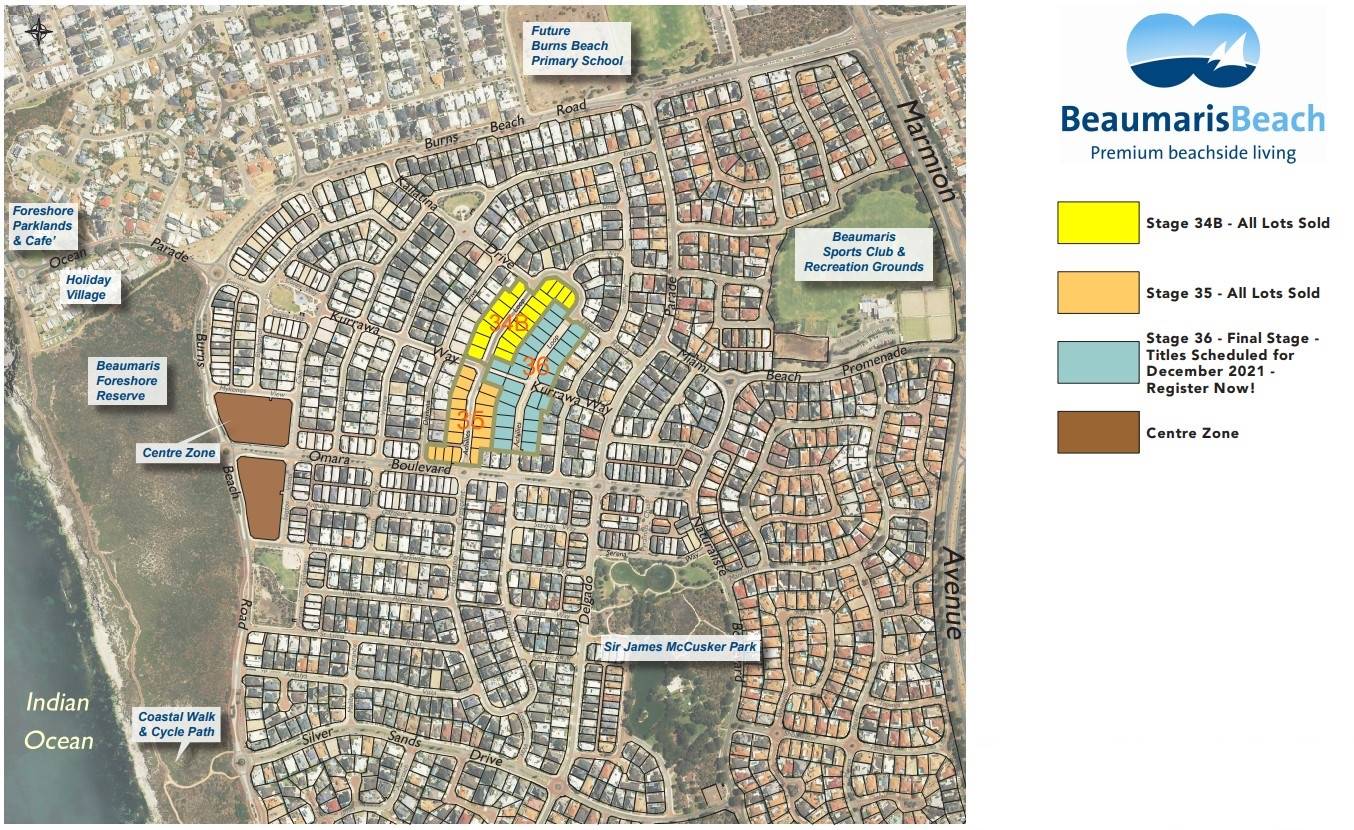 Beaumaris Beach Estate - Iluka Stage Plan