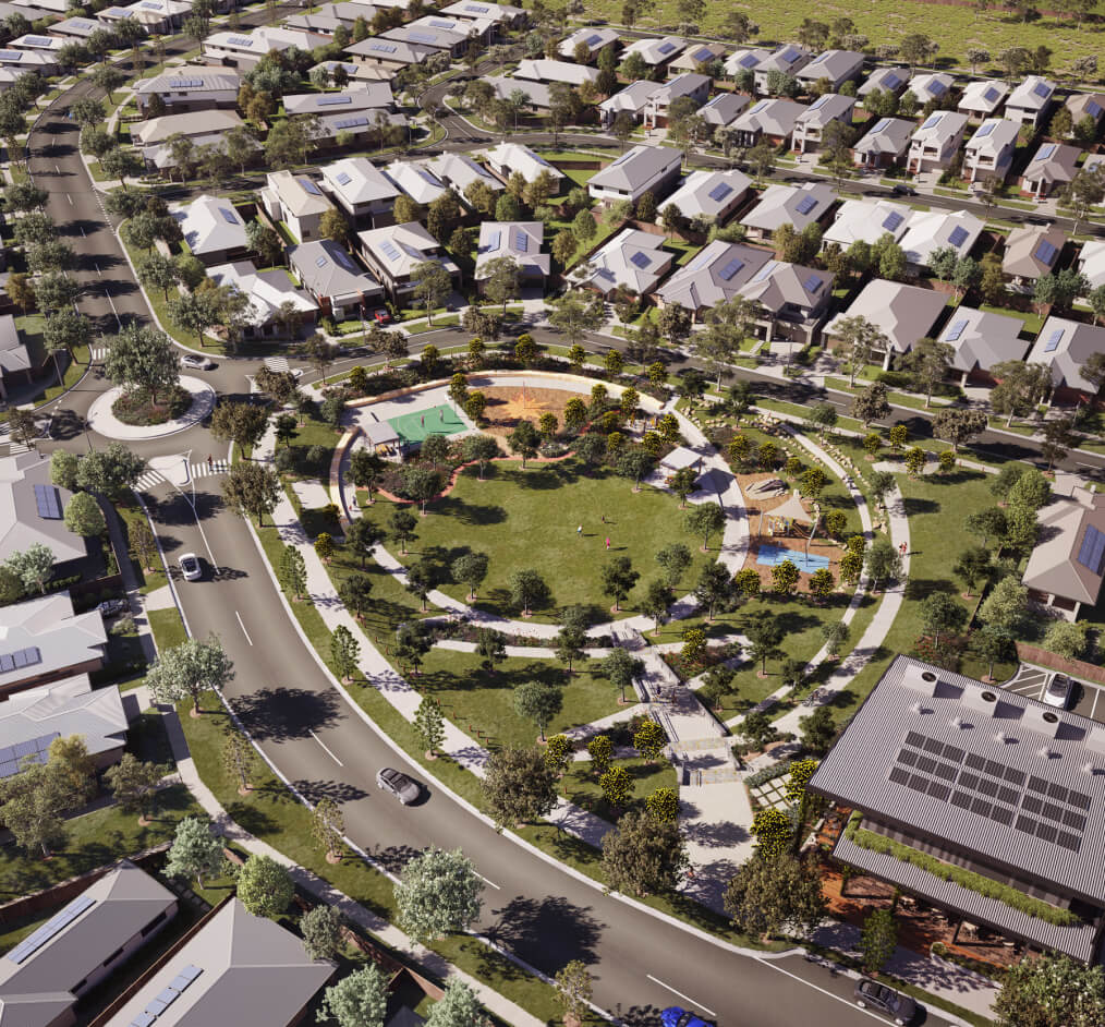 Beaumoor - Beaudesert Aerial