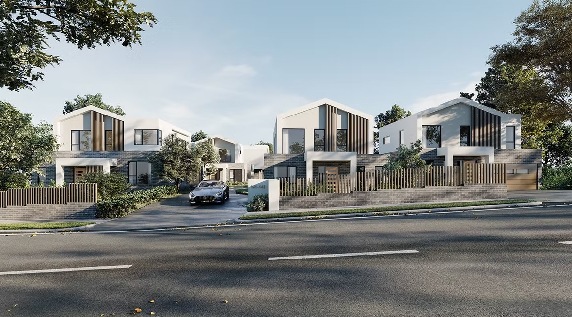 Bedford Rise Townhouses - Ringwood East Render