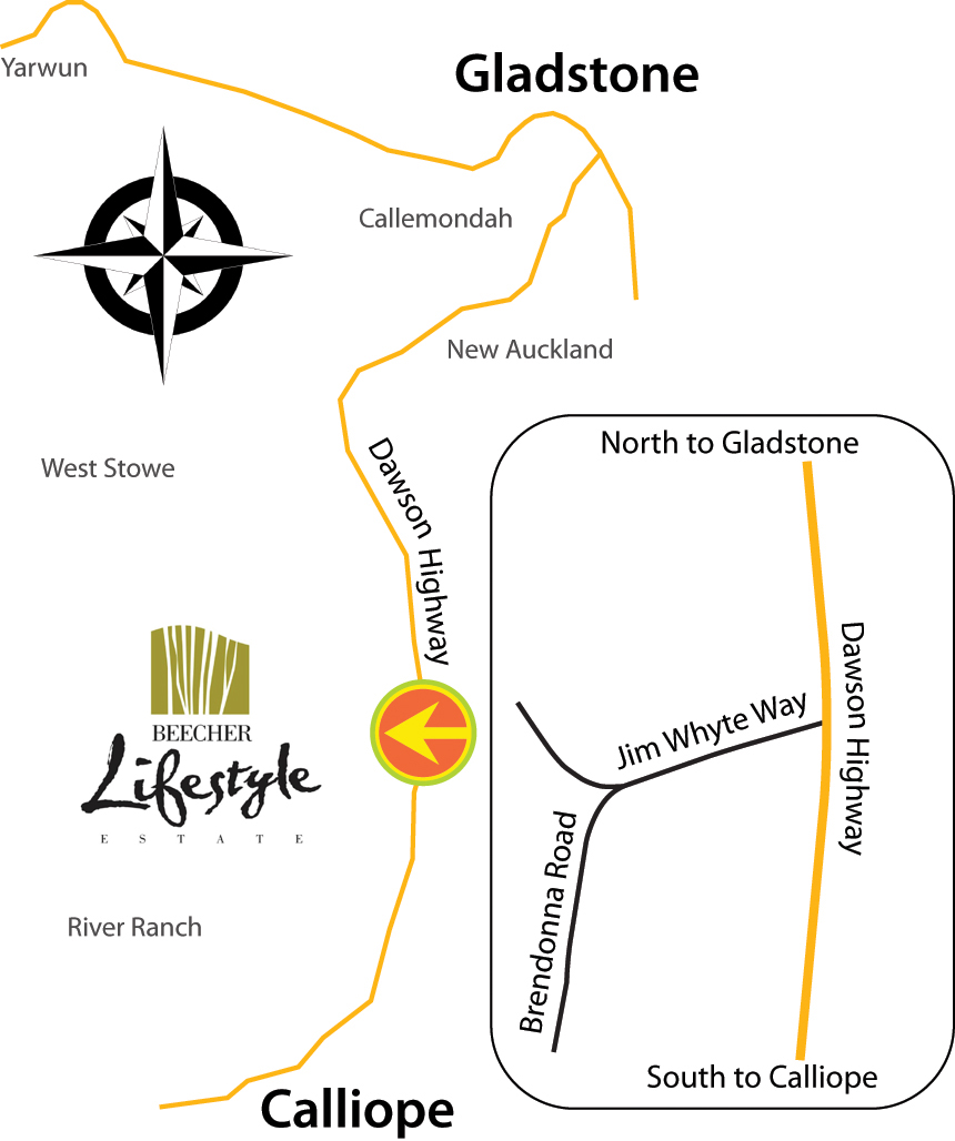 Beecher Estates - Beecher Location Map