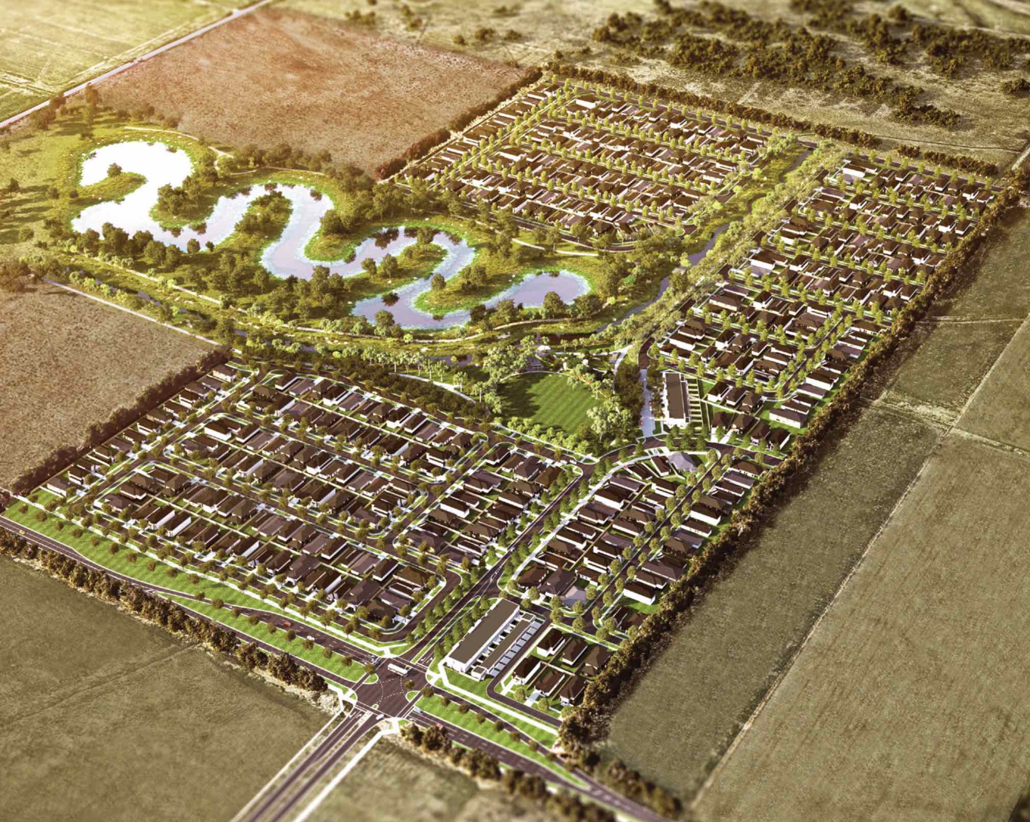 Bella Clyde Aerial Render