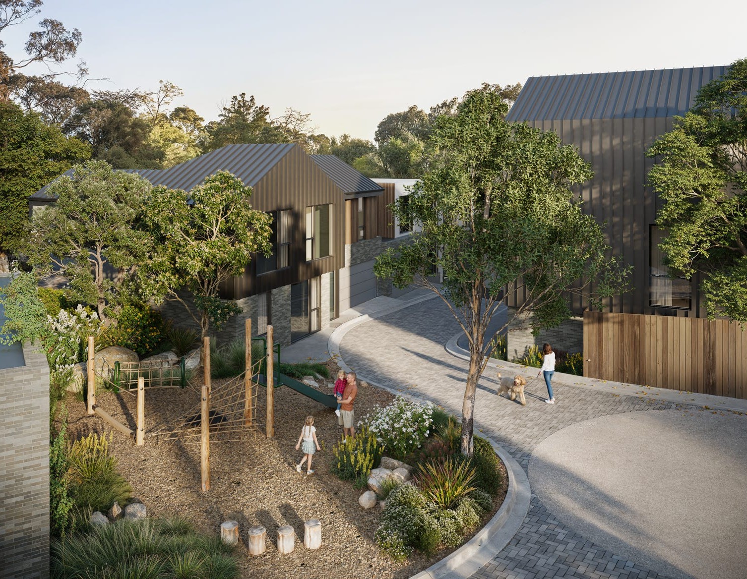Bella Rose Townhomes - Rosanna Render