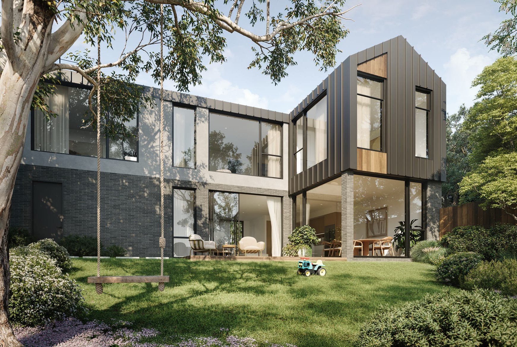 Bella Rose Townhomes - Rosanna Render