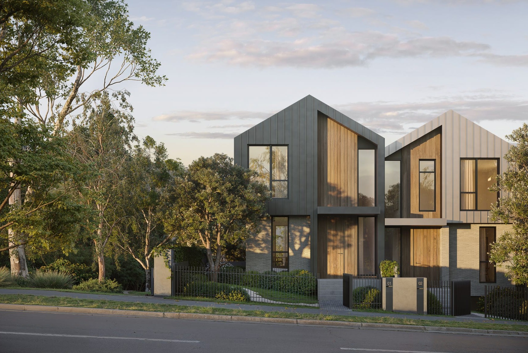 Bella Rose Townhomes - Rosanna Render