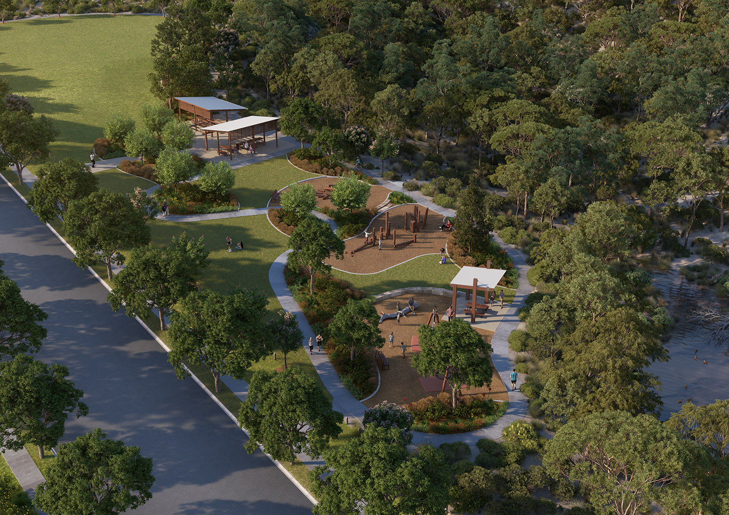 Bellagrove Estate - Pie Creek Render