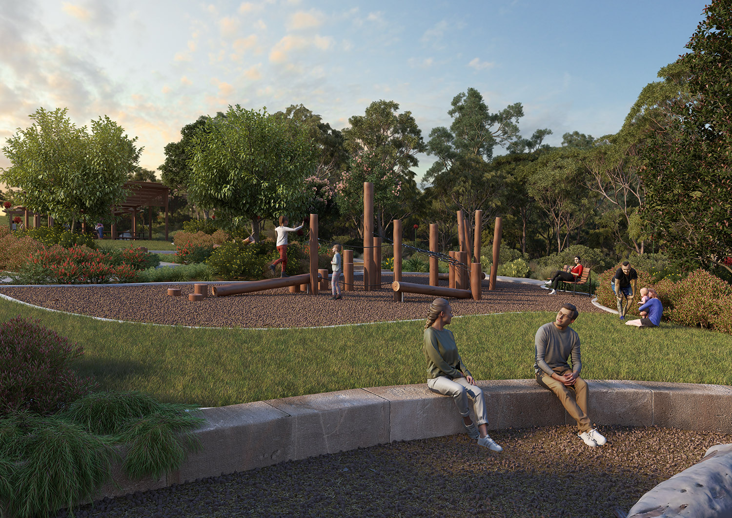 Bellagrove Estate - Pie Creek Render