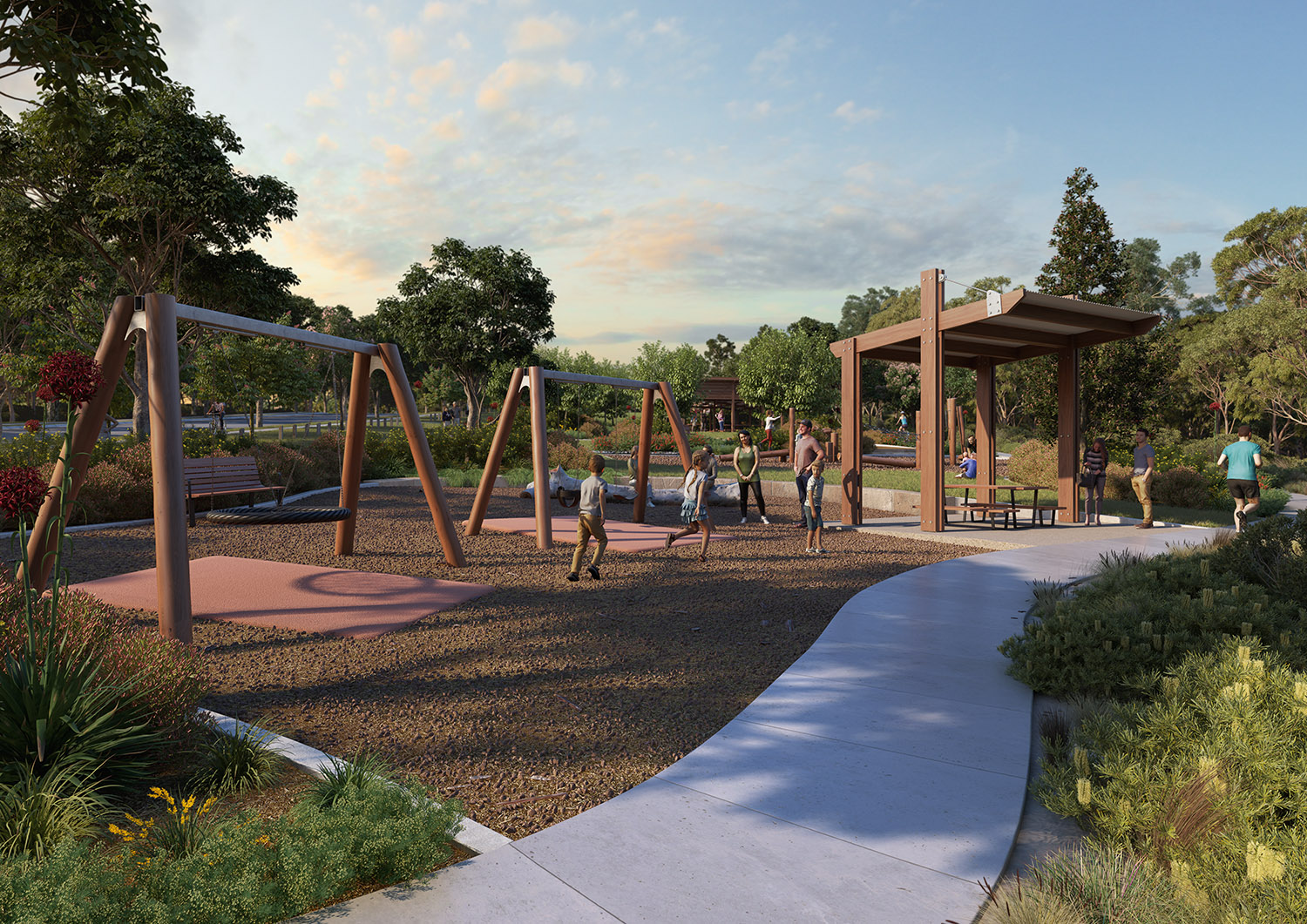 Bellagrove Estate - Pie Creek Render