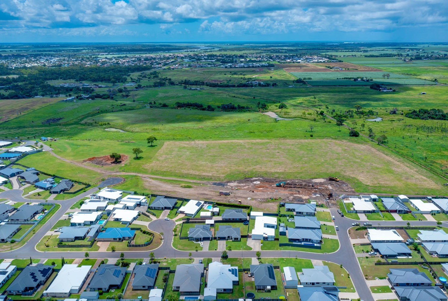 Belle Eden Estate Bundaberg - Ashfield Aerial