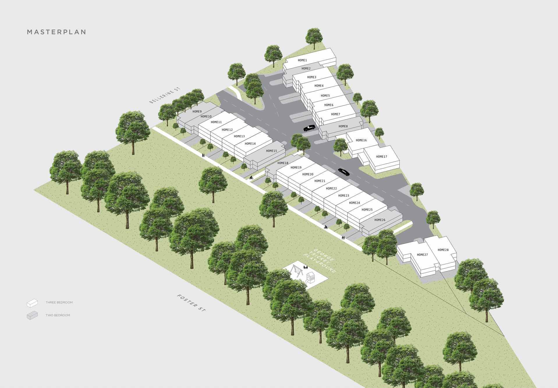 Bellerine Townhomes - South Geelong Masterplan