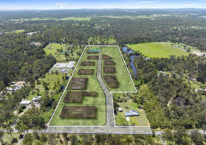 Bellevue Estate - Jimboomba Aerial