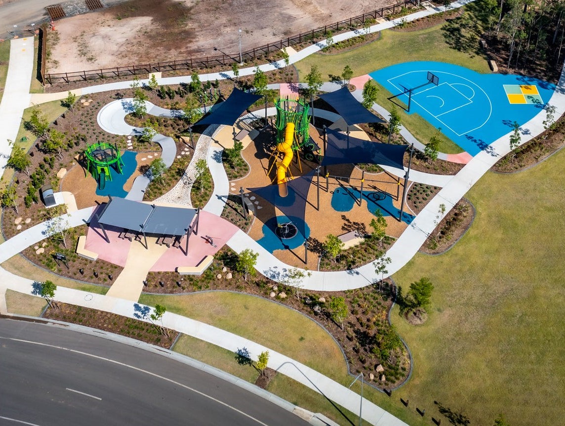 Bellevue Estate - Ripley Aerial
