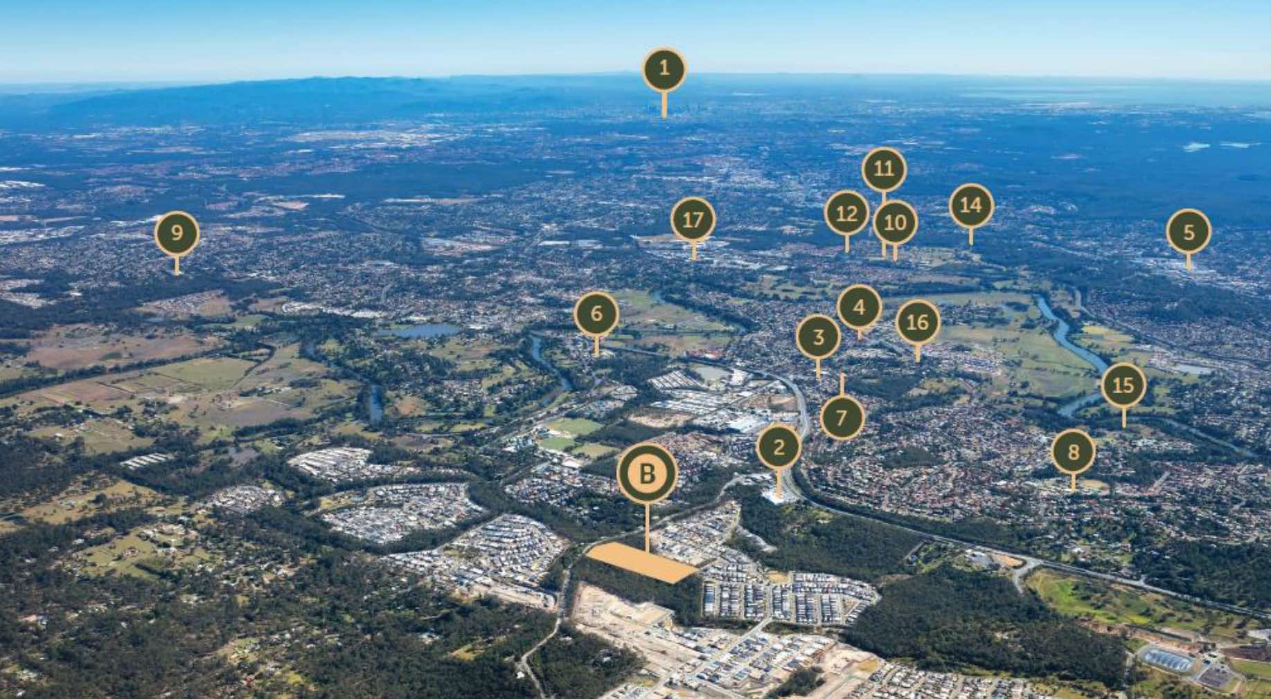 Belmont Reserve Estate - Holmview Aerial