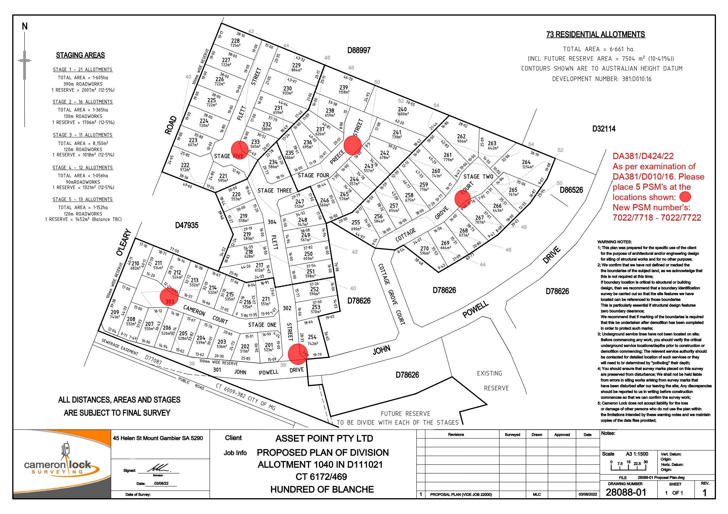 Berrin Meadows Estate - Mount Gambi Masterplan