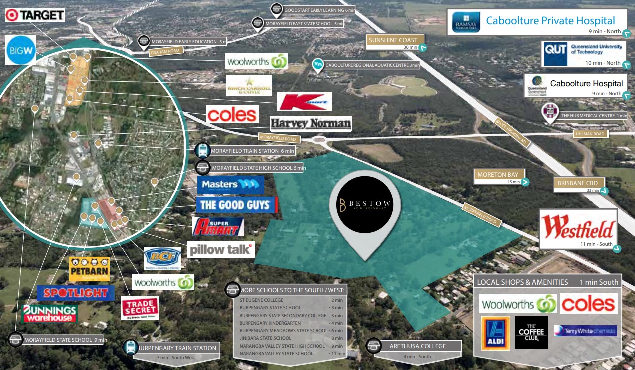 Bestow Burpengary - Location