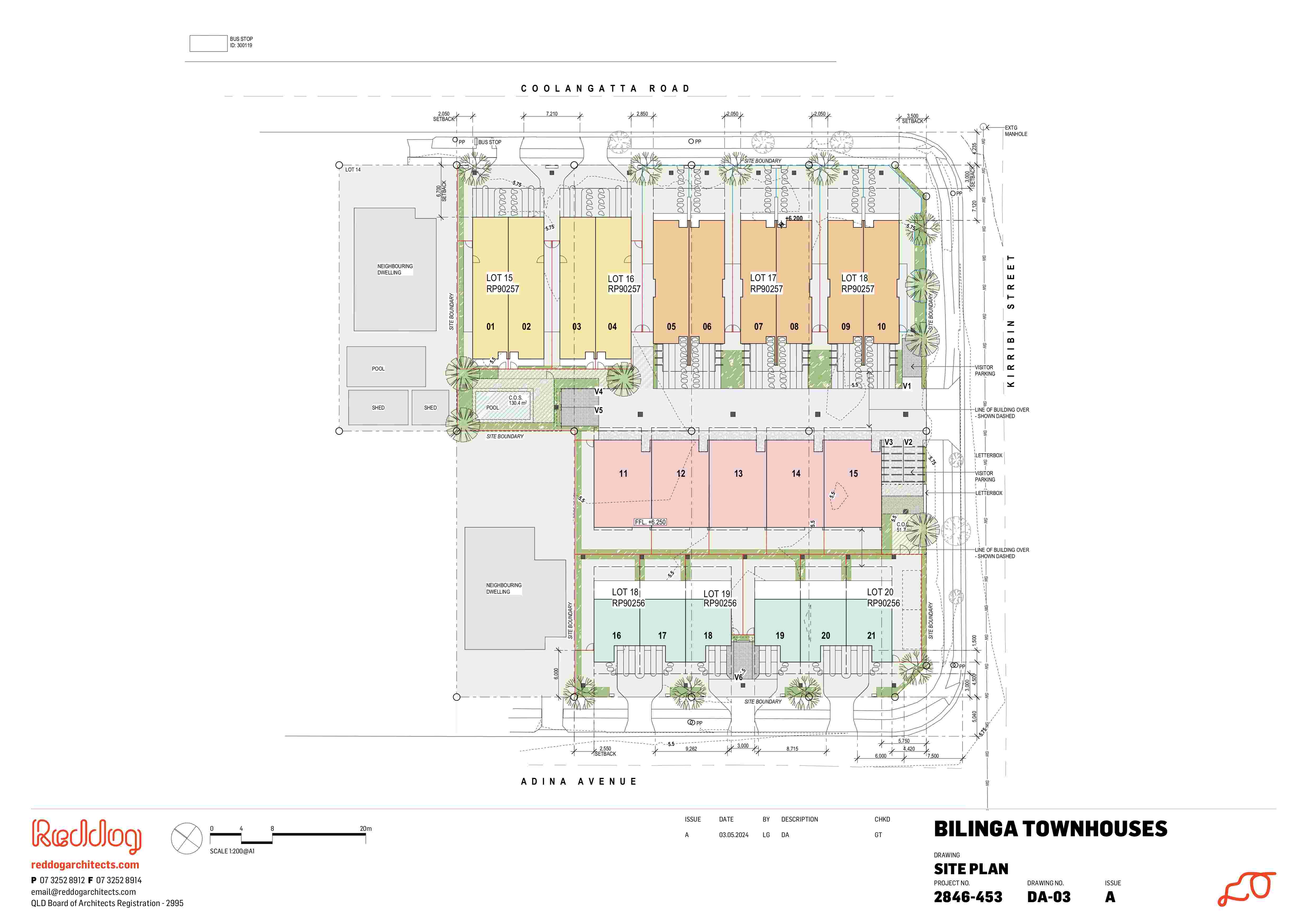 Bilinga Townhouses - Bilinga Masterplan