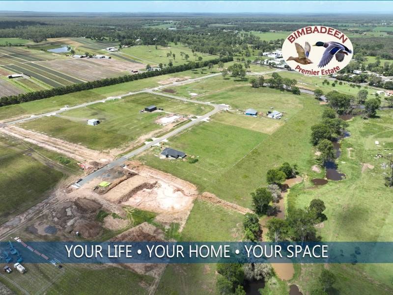 Bimbadeen Premier Estate - St Helens Aerial