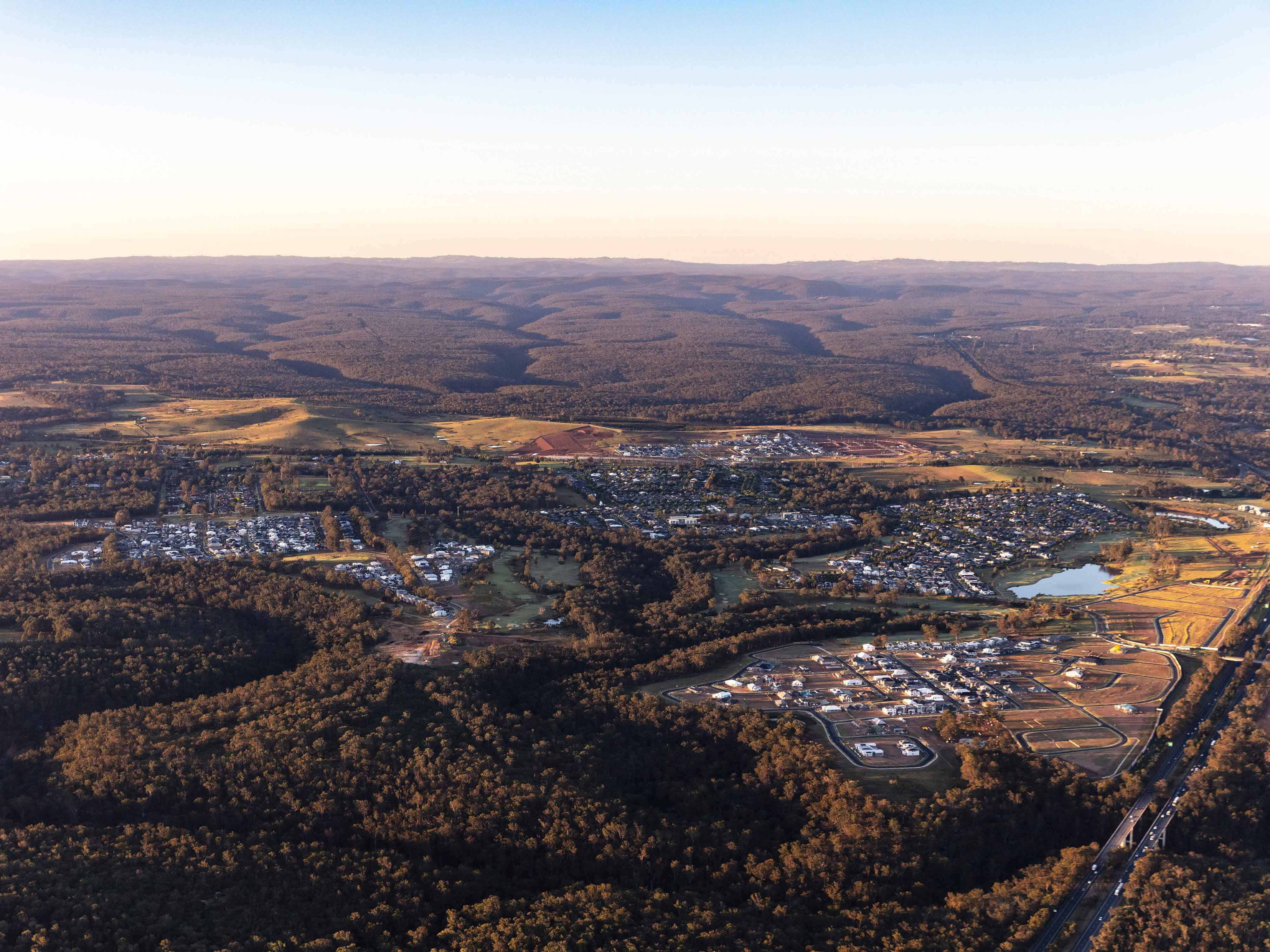 Bingara Gorge Estate - Wilton Location Map
