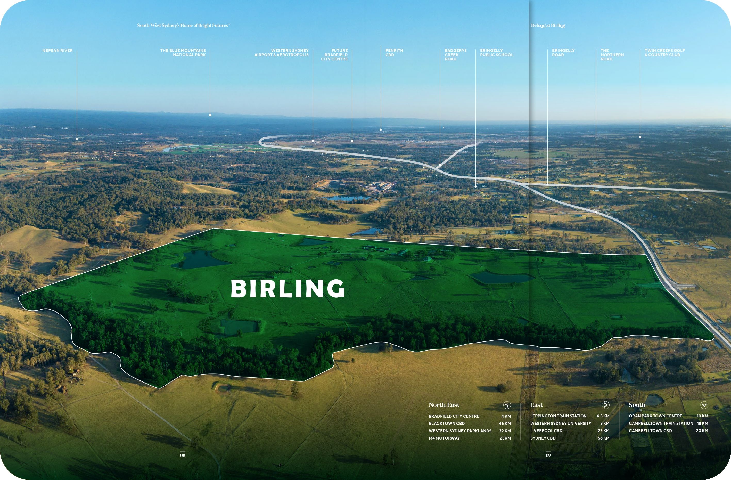 Birling Estate - Bringelly Aerial