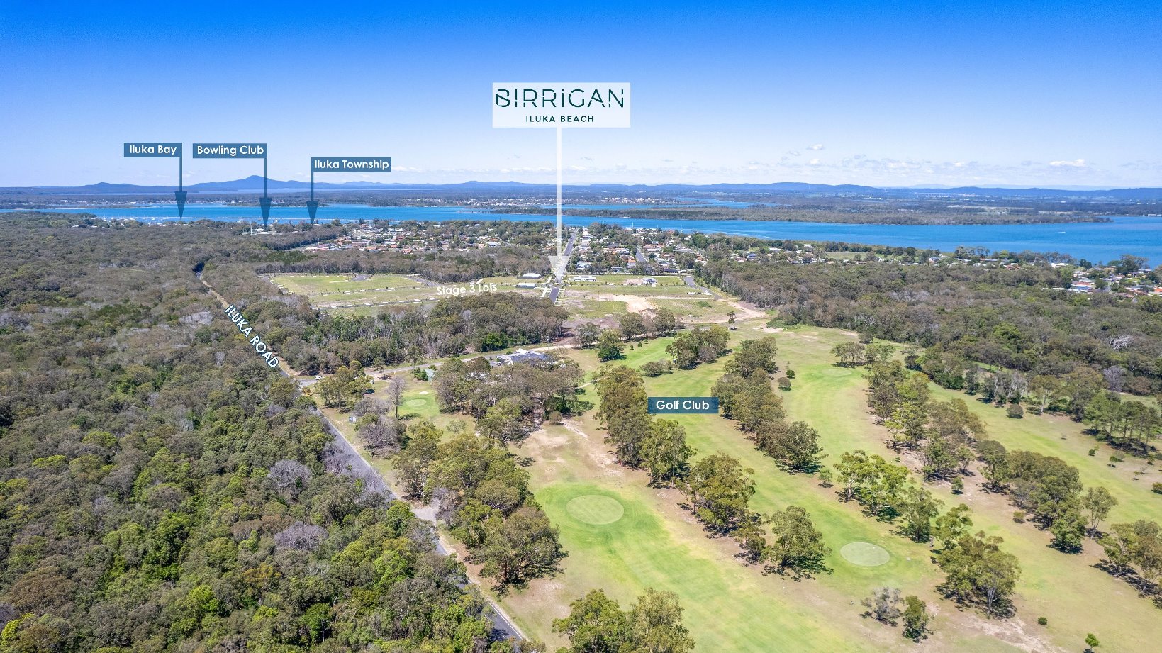 Birrigan Iluka Beach Estate - Iluka Aerial