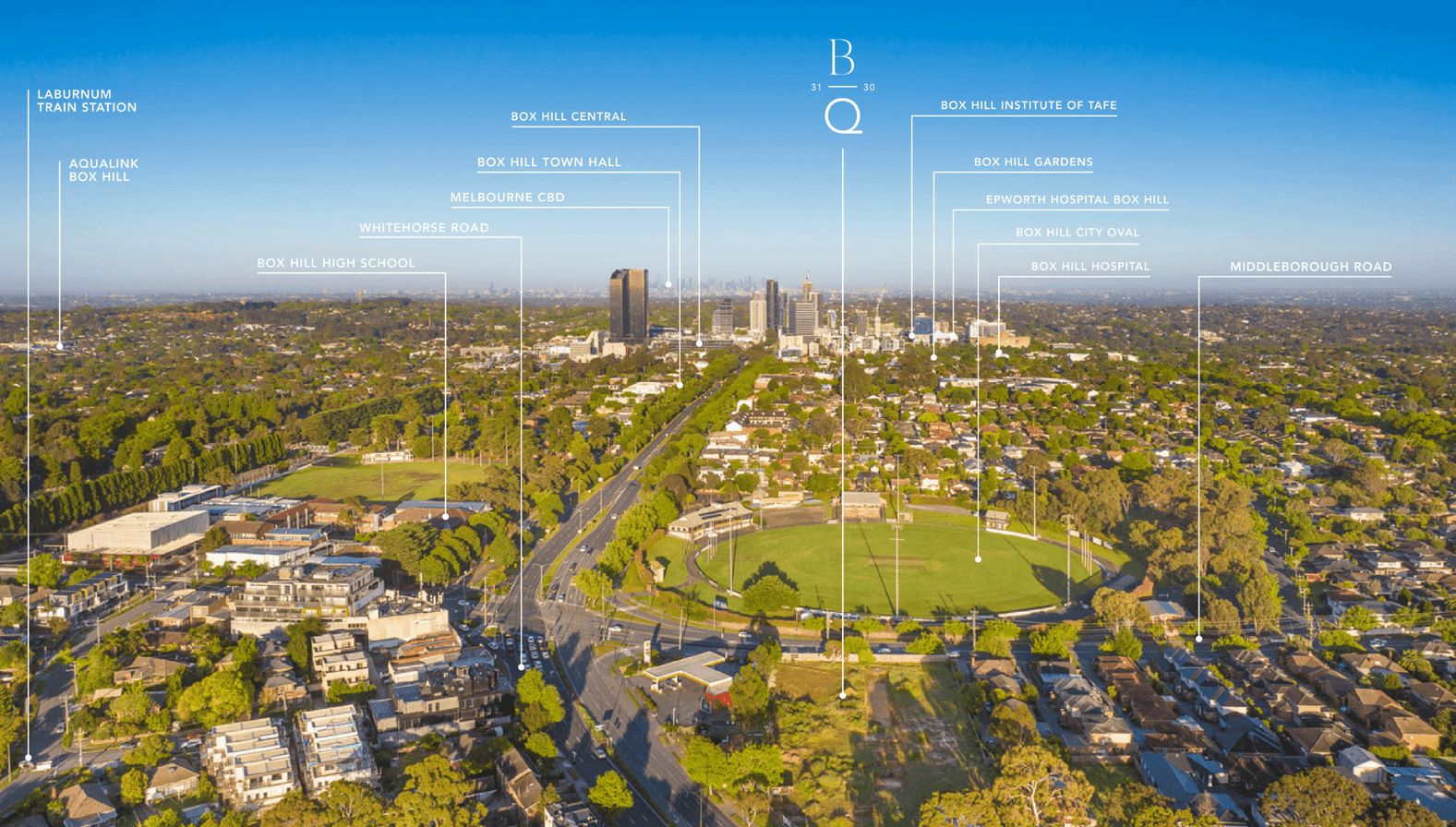 Blackburn Quarter Townhomes - Blackburn Aerial