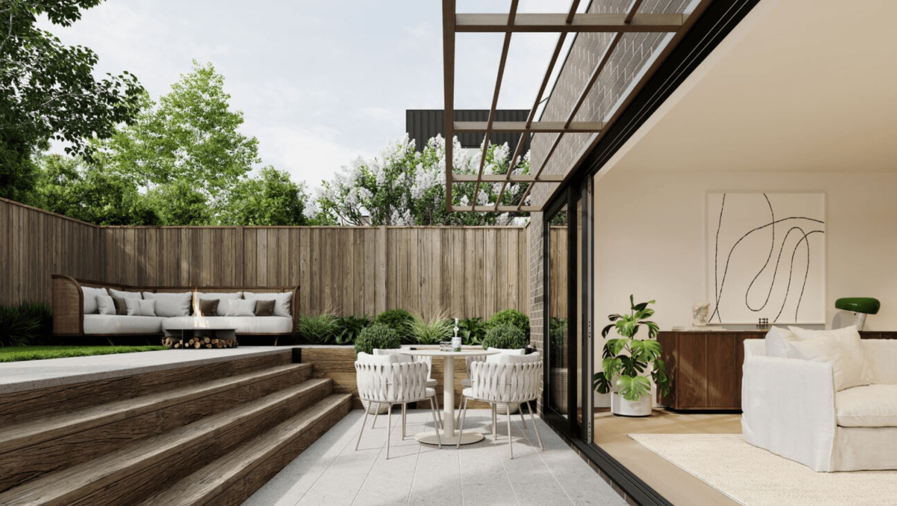 Blackburn Quarter Townhomes - Blackburn Backyard