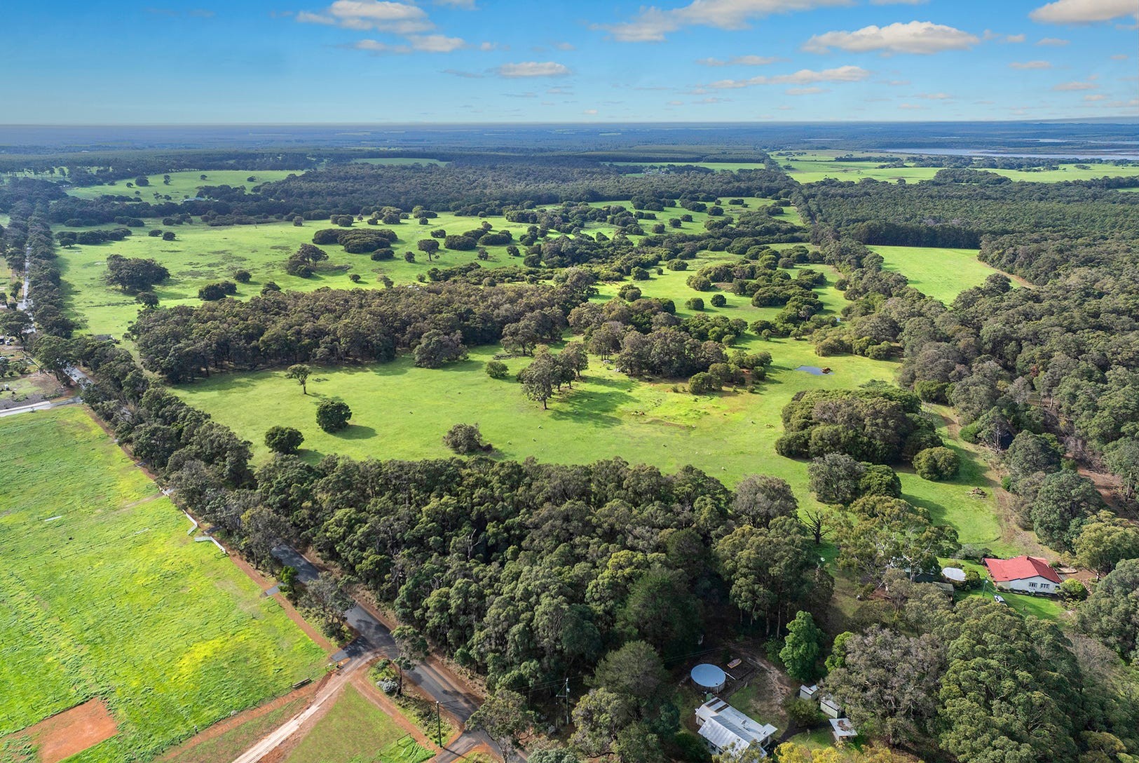 Blackwood Grove Estate - Kudardup Aerial