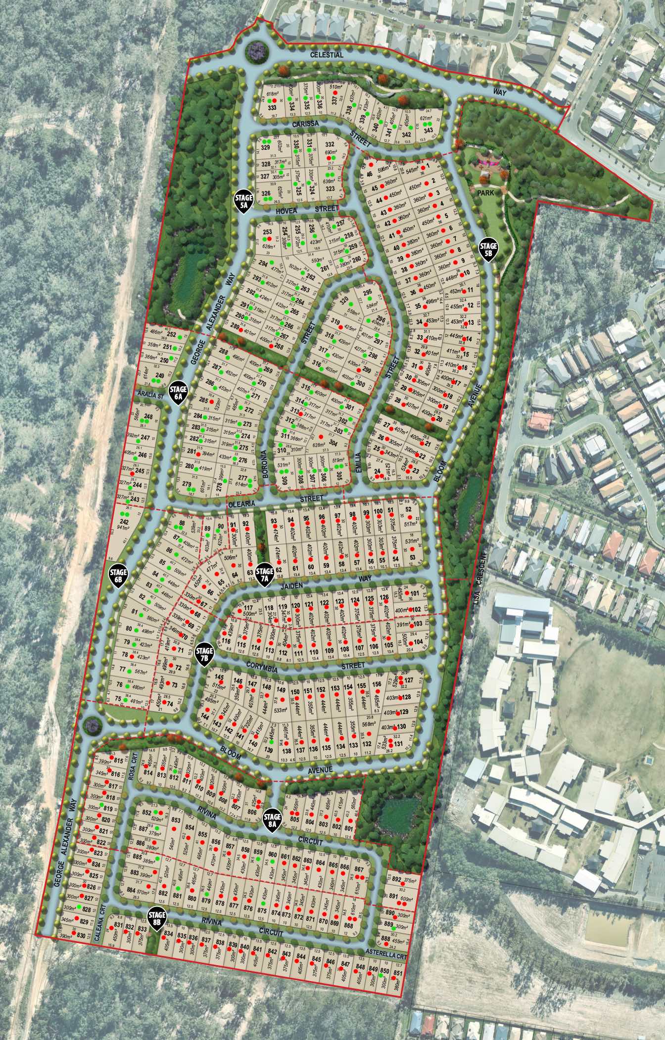 Bloom Estate - Coomera Masterplan