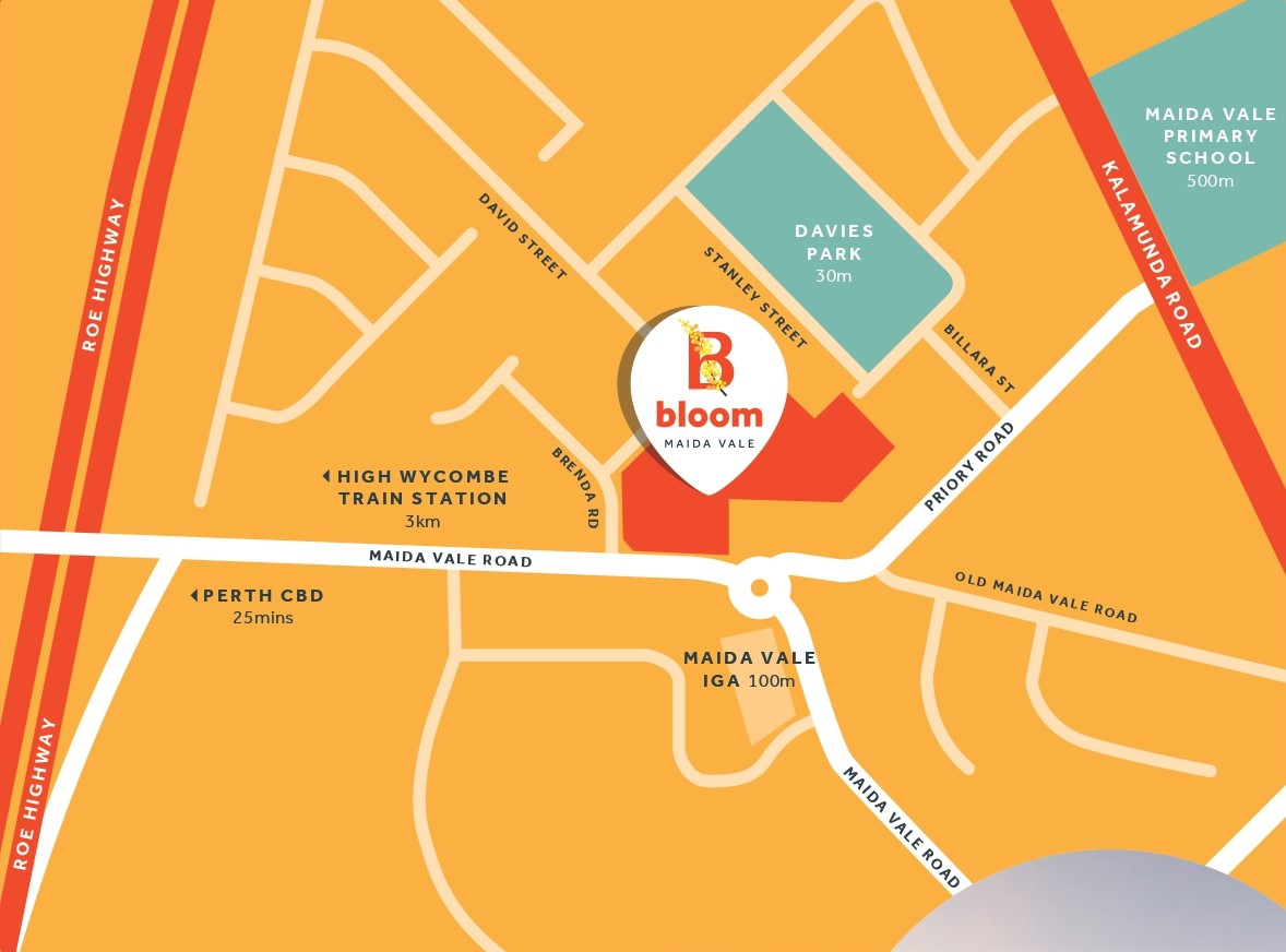 Bloom Estate - Maida Vale Location Map