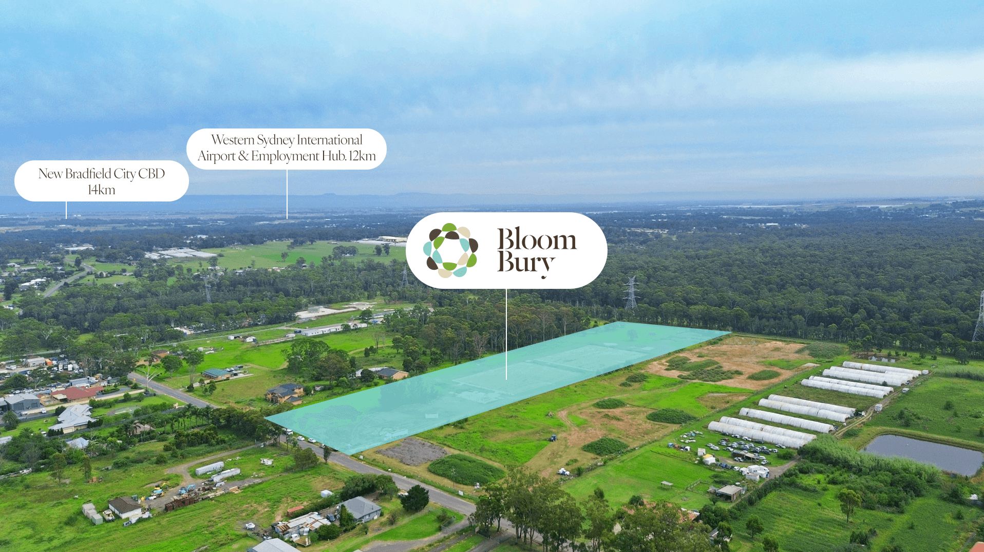 BloomBury Estate - Austral Aerial