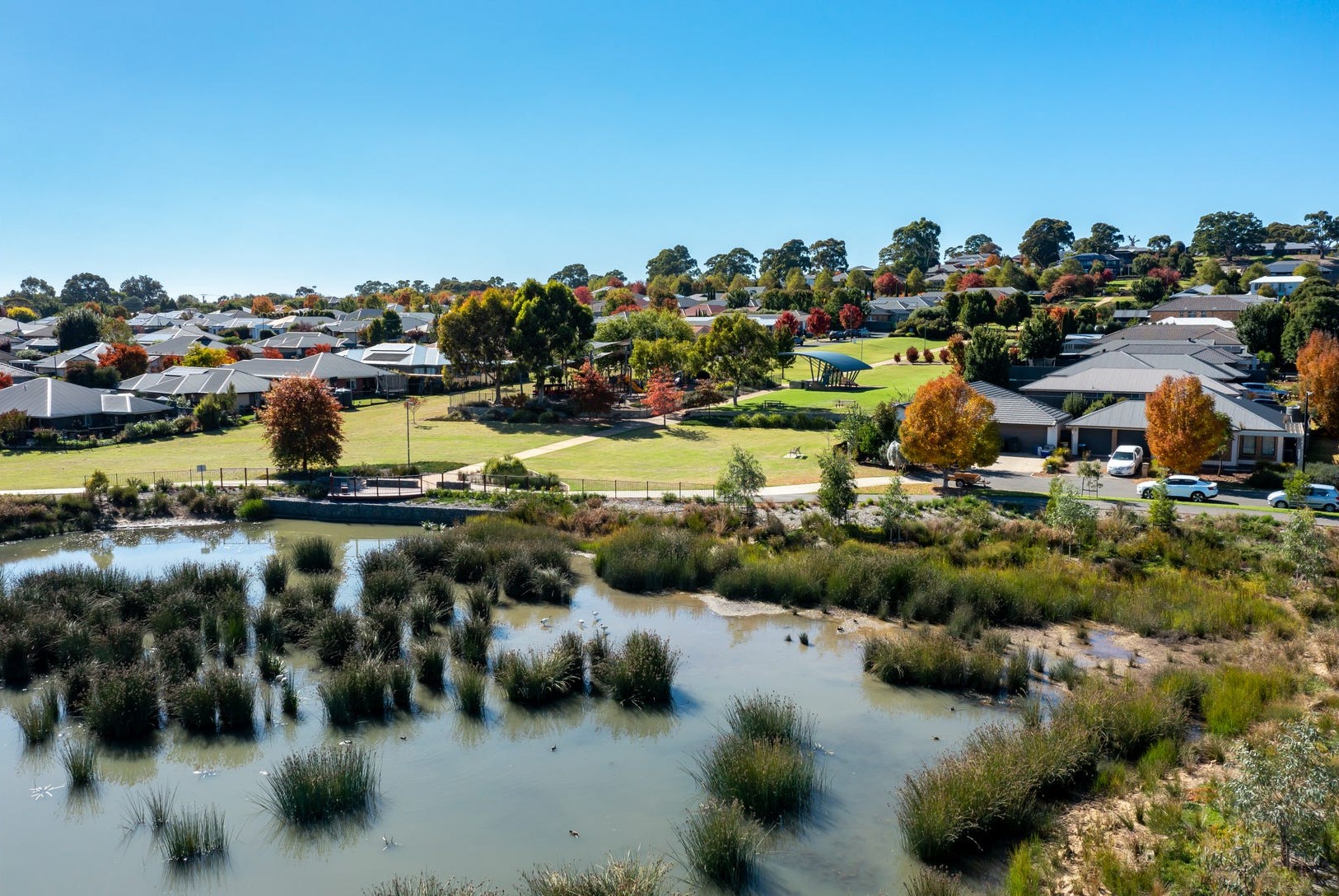 Bluestone Estate - Mount Barker Aerial
