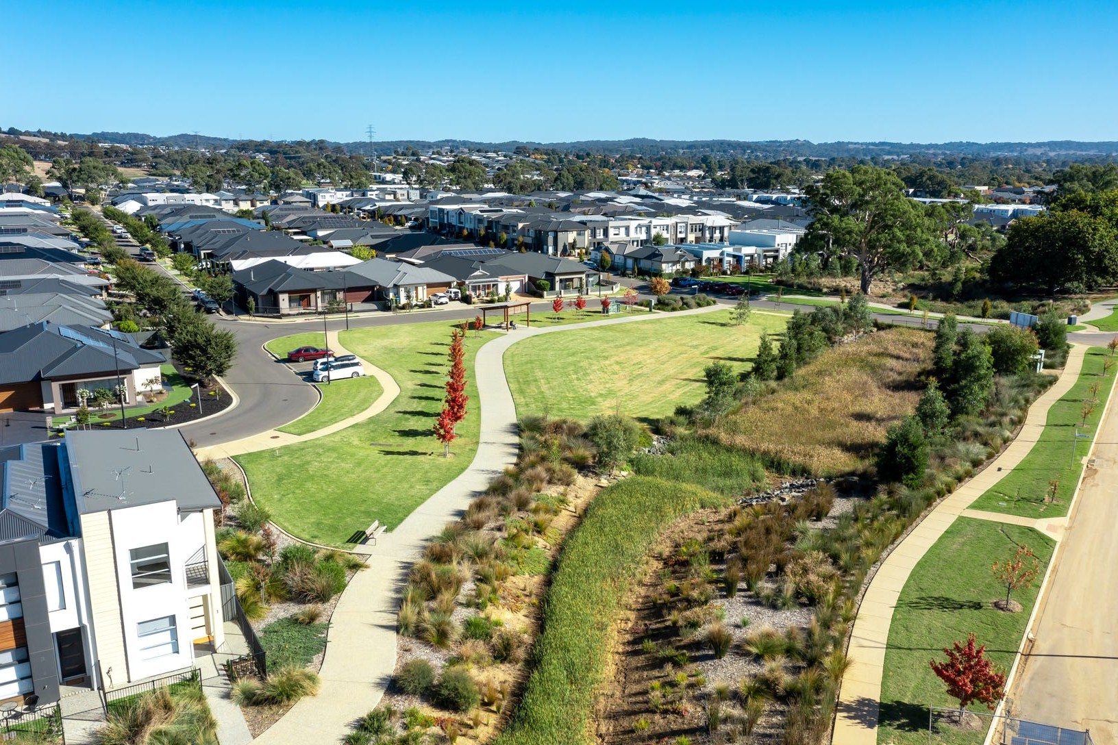 Bluestone Estate - Mount Barker Aerial