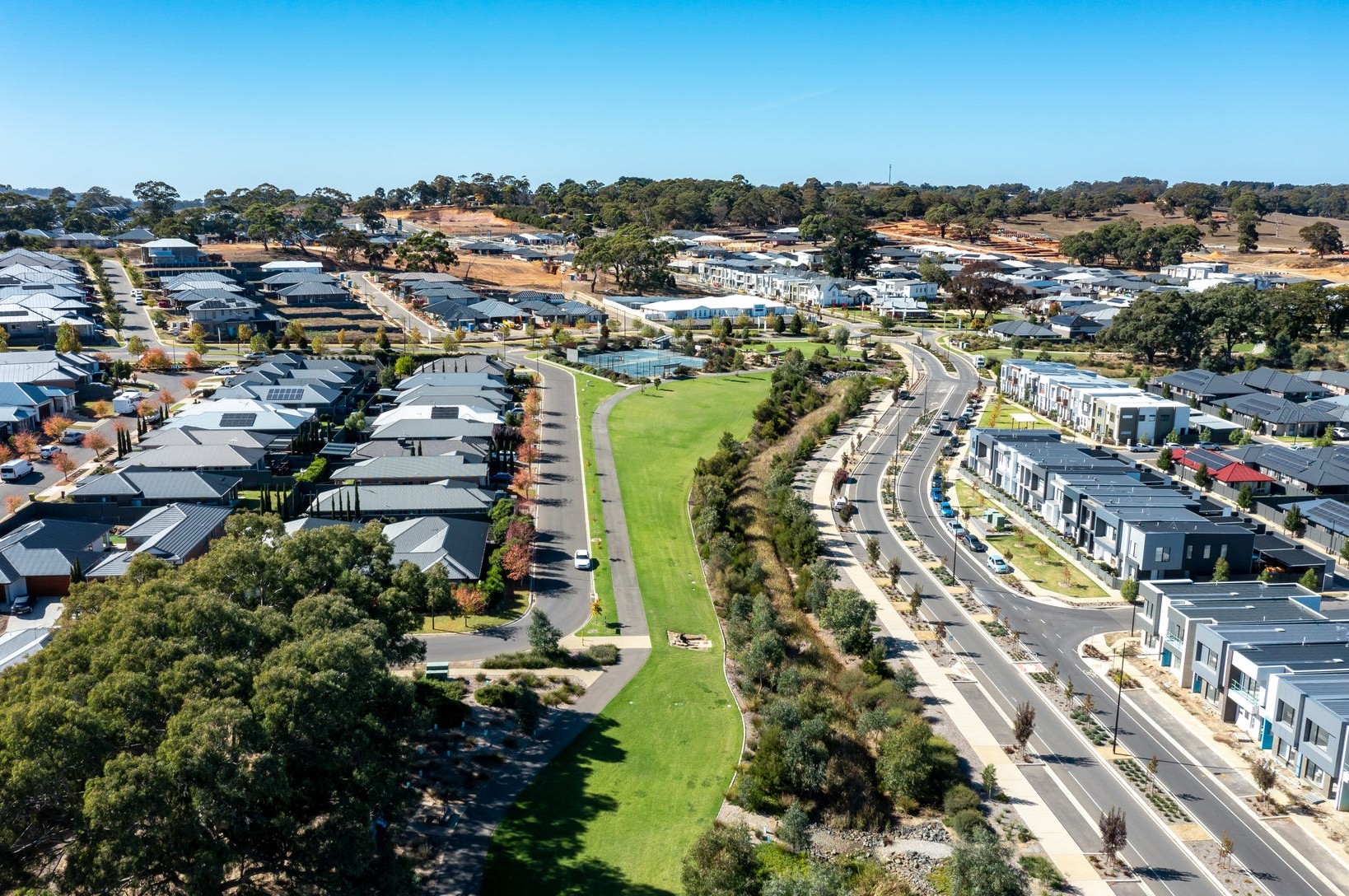 Bluestone Estate - Mount Barker Aerial