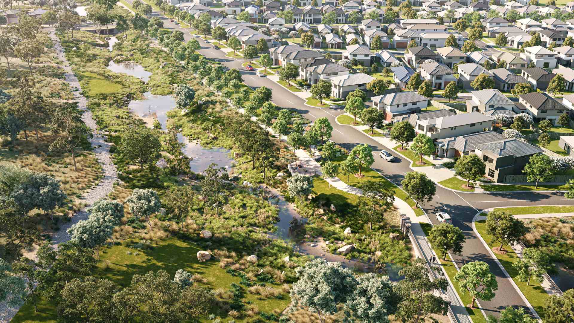 Bluestone Estate - Tarneit Render