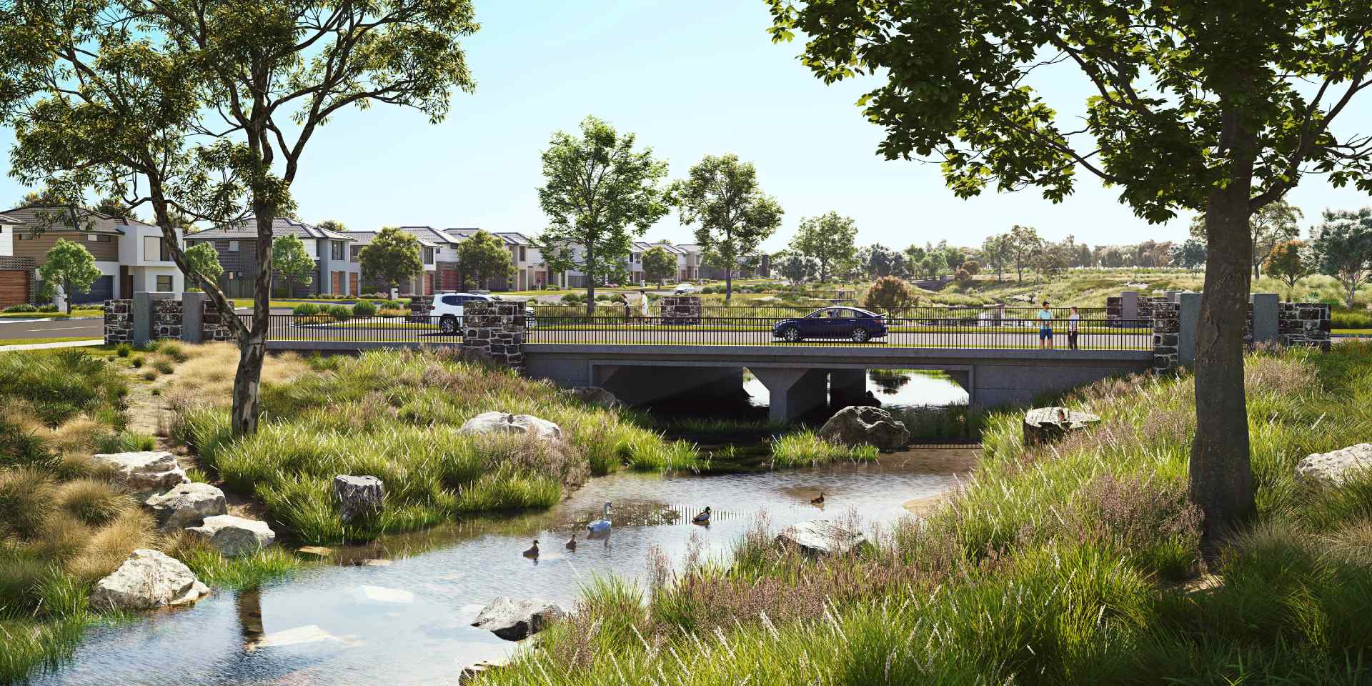 Bluestone Estate - Tarneit Render