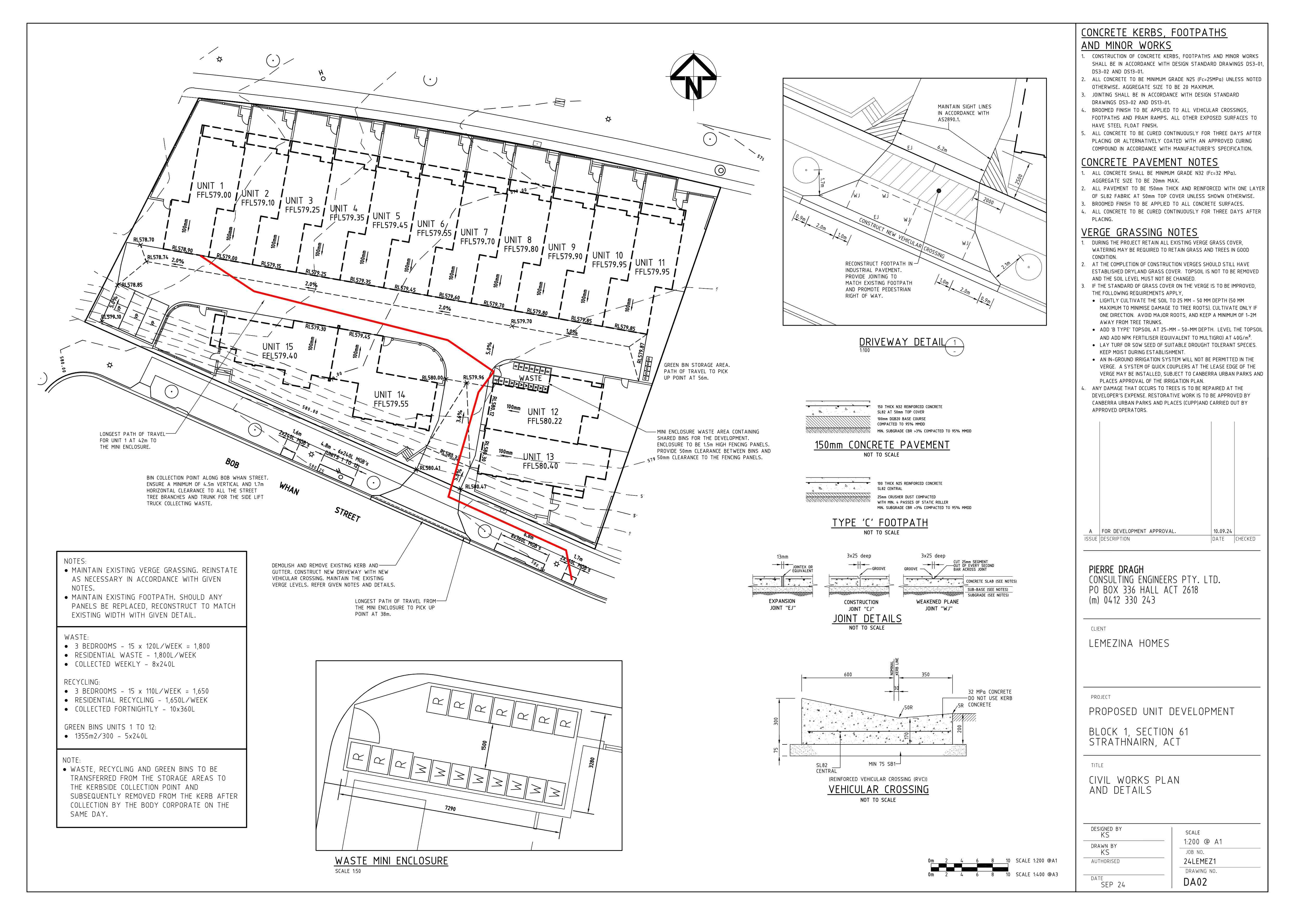 Bob Wahn Street - Strathnairn Masterplan
