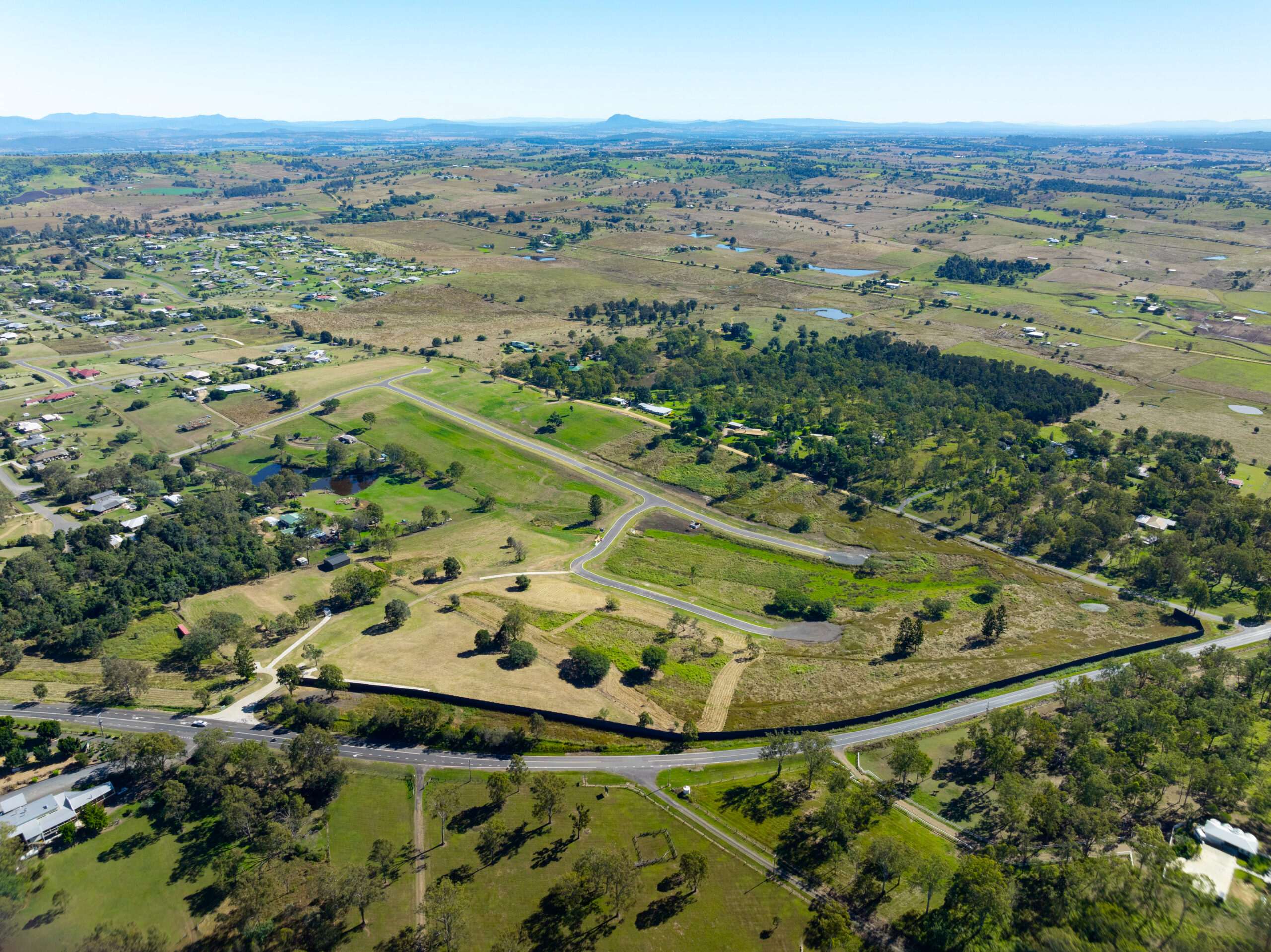 Boonah Greens Estate - Boonah Aerial