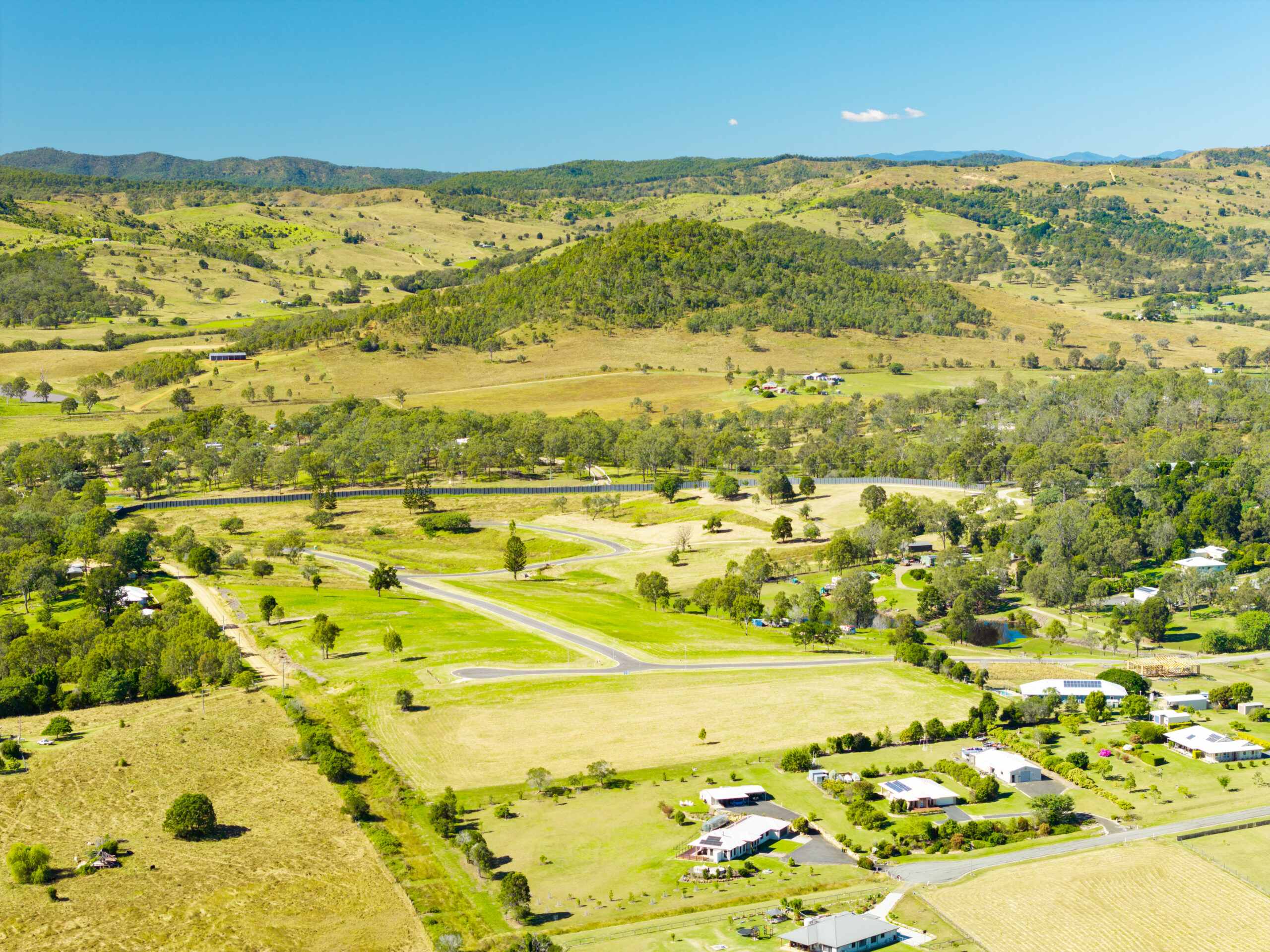 Boonah Greens Estate - Boonah Aerial